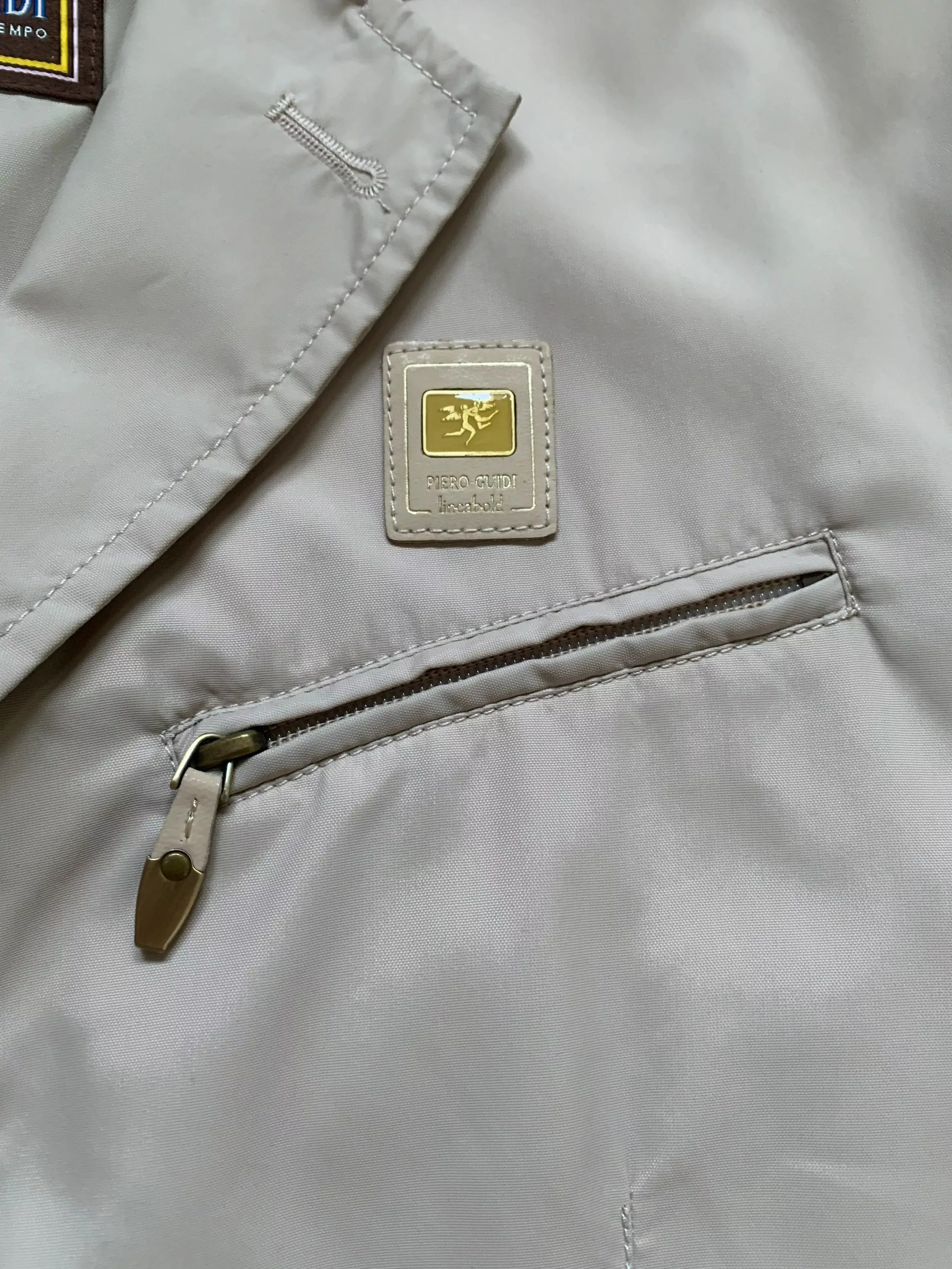 Guidi Light Jackets Piero Guidi Linea Bold light jacket White