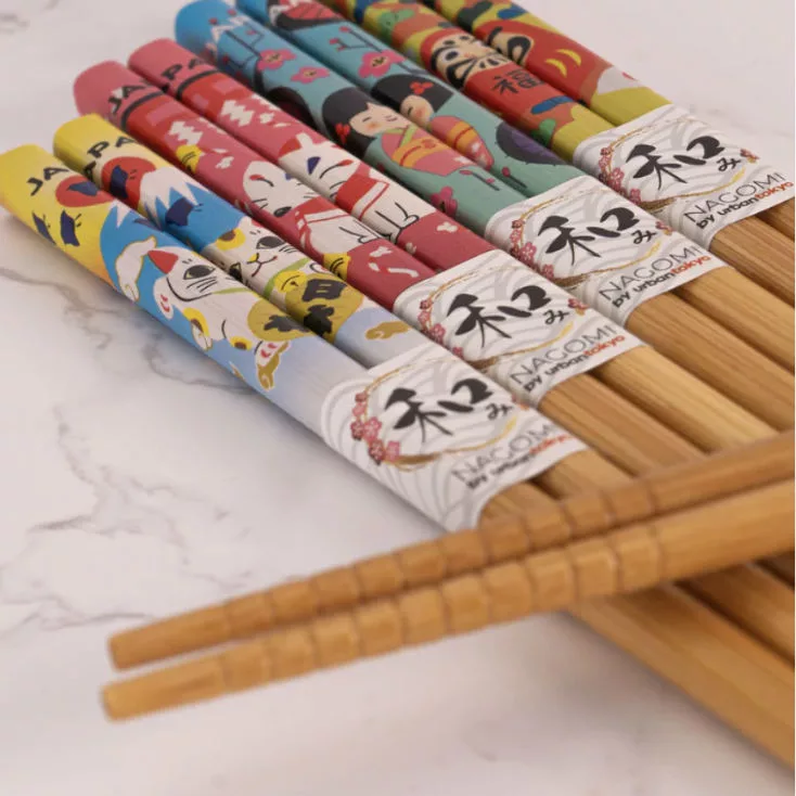 Characters Chopsticks Set/ 5