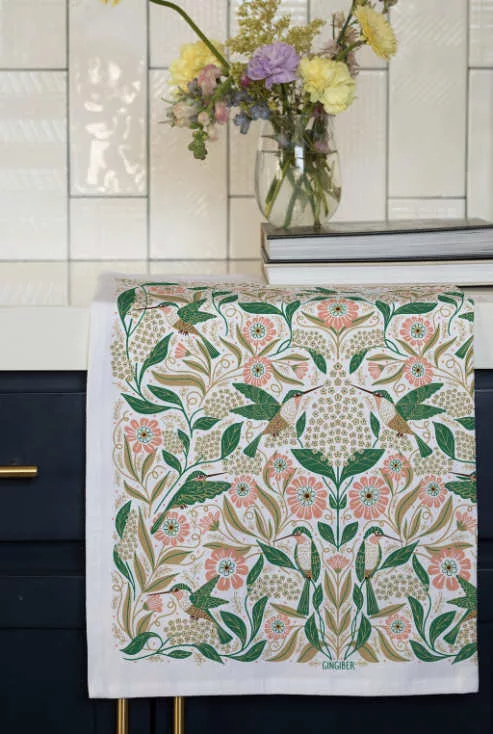 Hummingbird Tea Towel