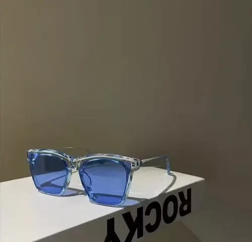 Electric Visual Sunglasses Electric Visual × Vintage Retro punk sunglasses Blue Streetwear
