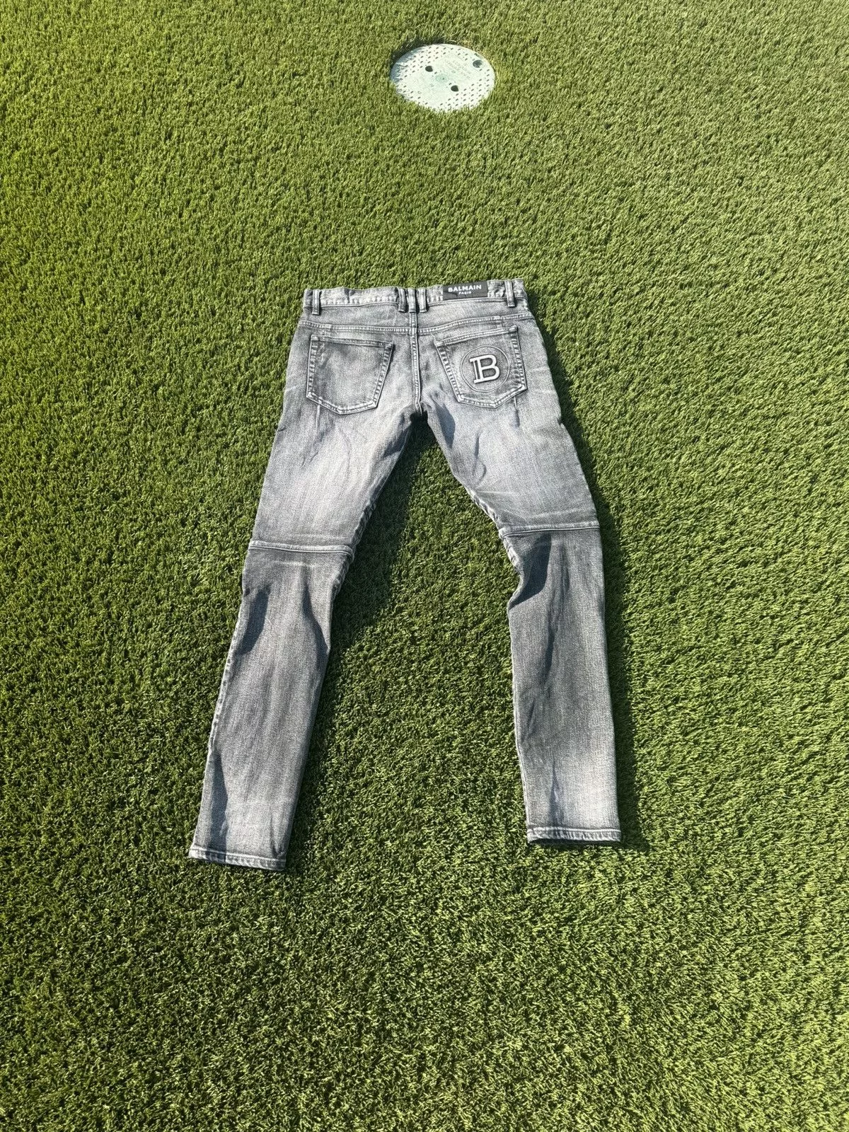 Balmain Denim Balmain Balmail Jeans Blue