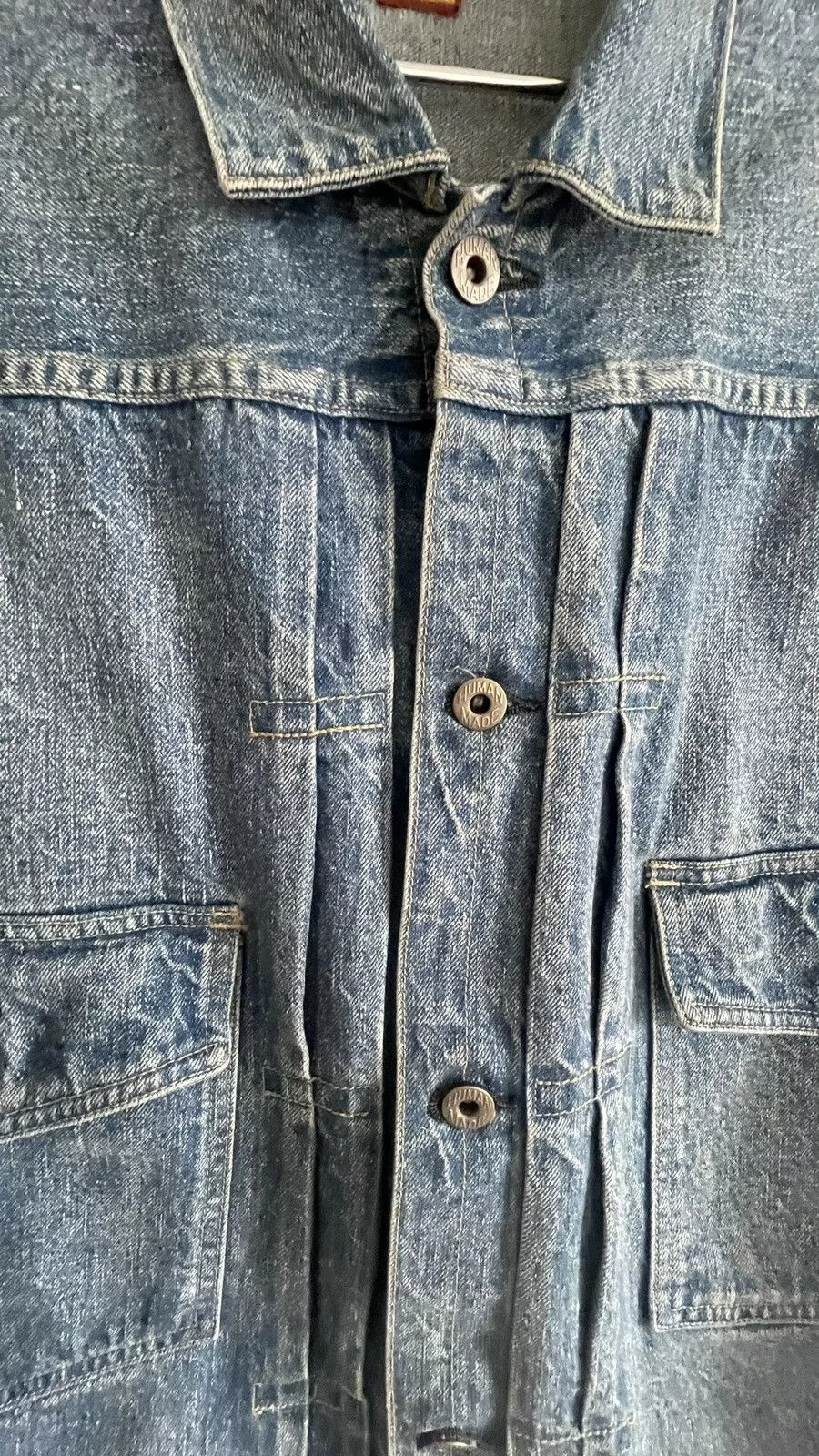 Human Made Denim Jackets Human made demin work jacket Blue