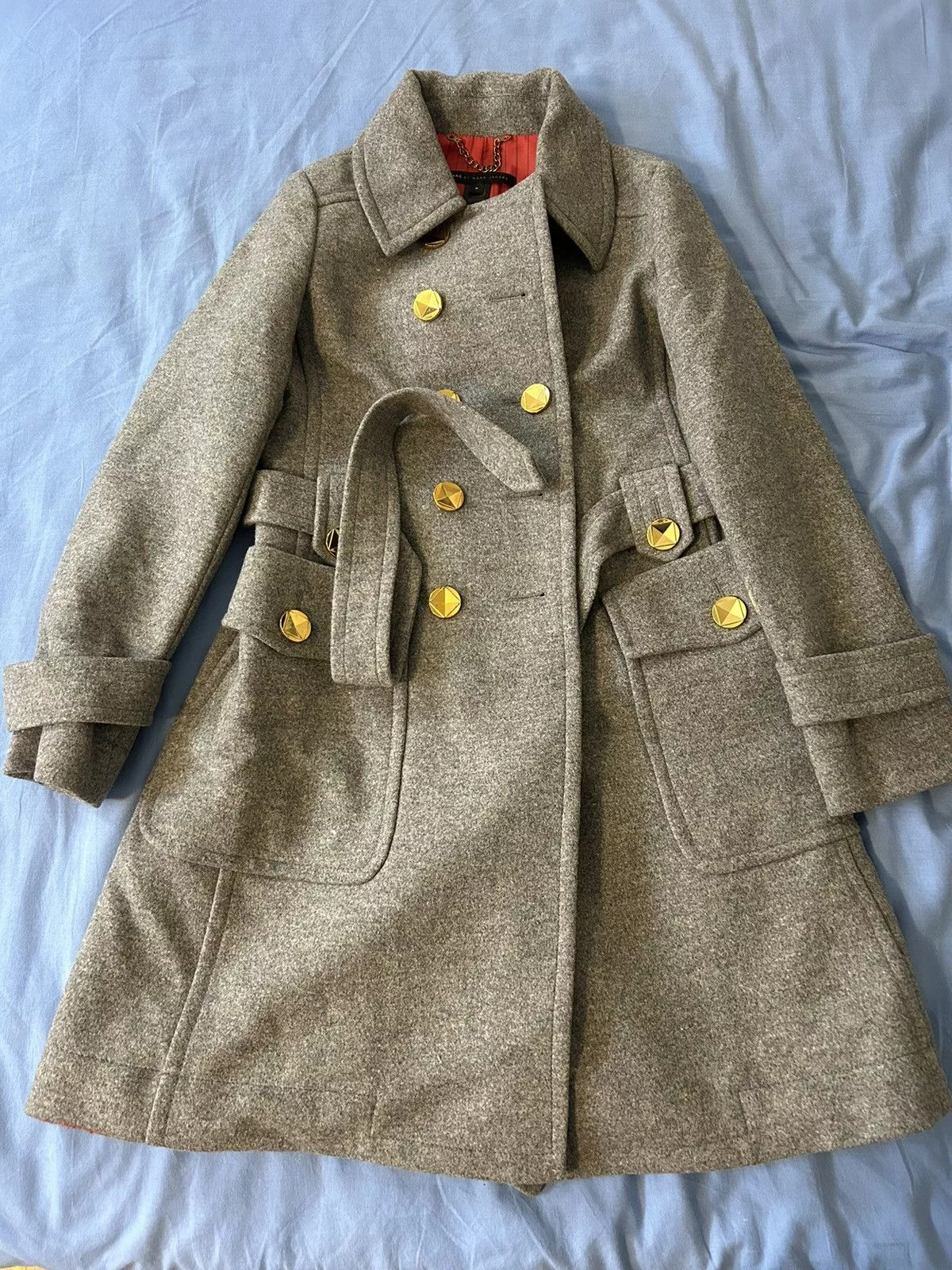 Marc Jacobs Coats Marc Jacobs marc jacob's wool coat Gray