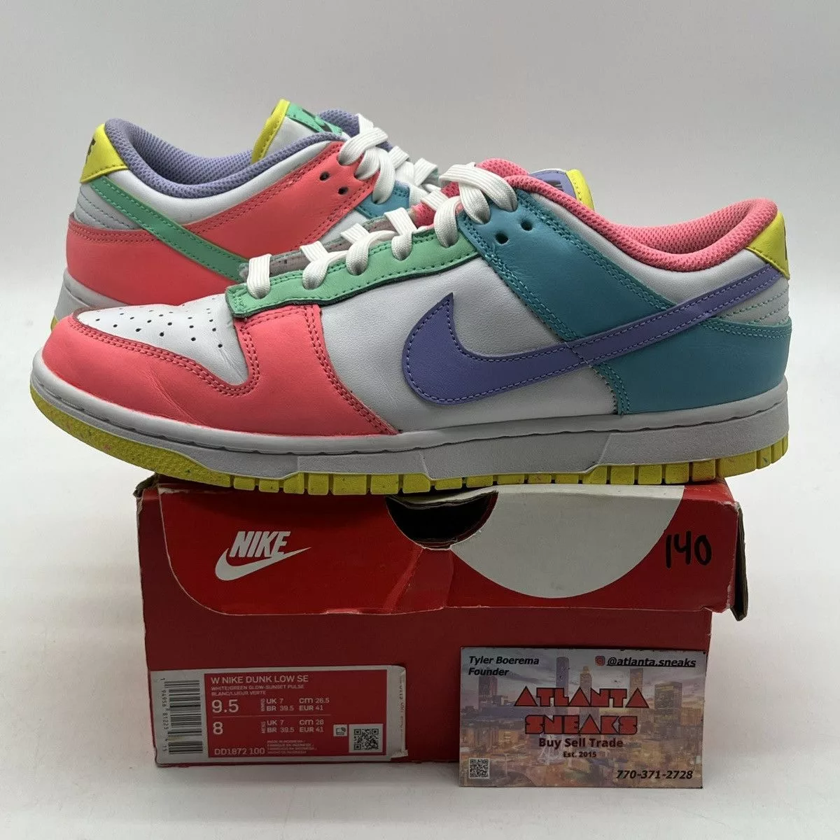 Nike Low Top Sneakers Wmns Nike dunk low candy White