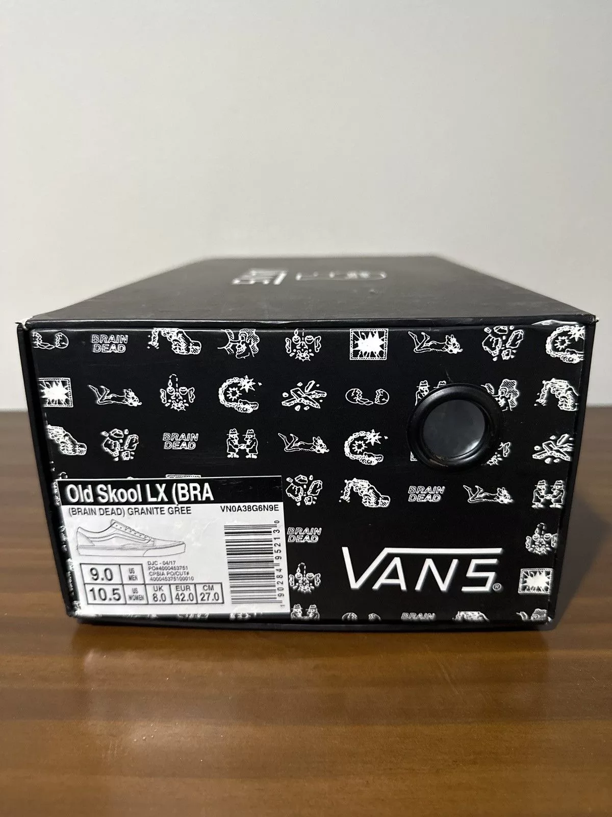 Brain Dead Low Top Sneakers Brain Dead × Vans VANS x Brain Dead Old Skool LX (Granite Green) Size 9
