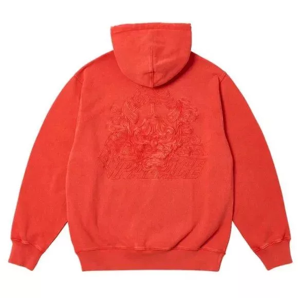 Palace Sweatshirts Hoodies Palace Demon Hoodie Orange