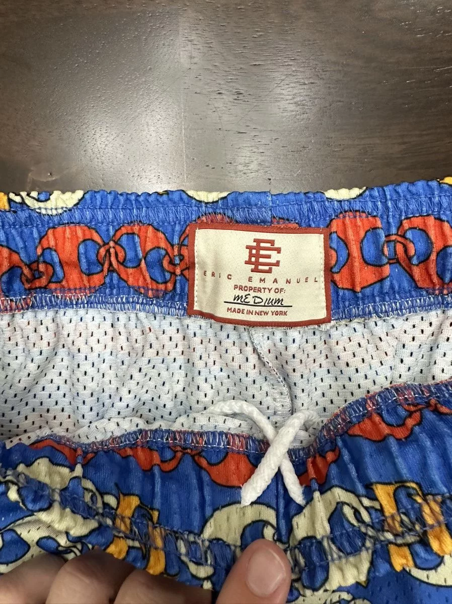 Eric Emanuel Shorts MEDIUM Blue