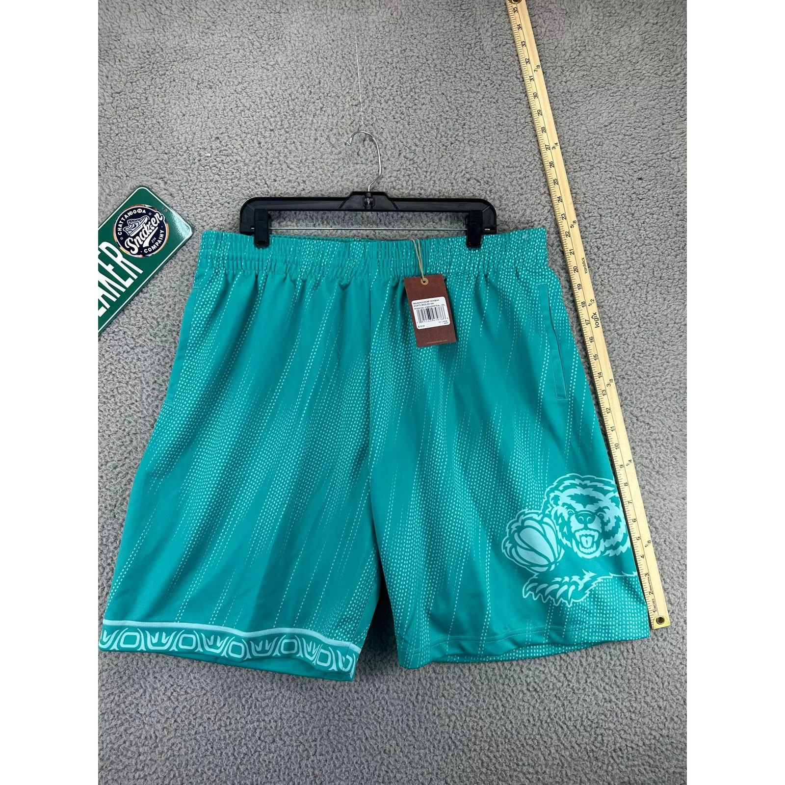 Mitchell & Ness Shorts Mitchell & Ness Mitchell Ness Vancouver Memphis Basketball Shorts Mens 2XL Blue