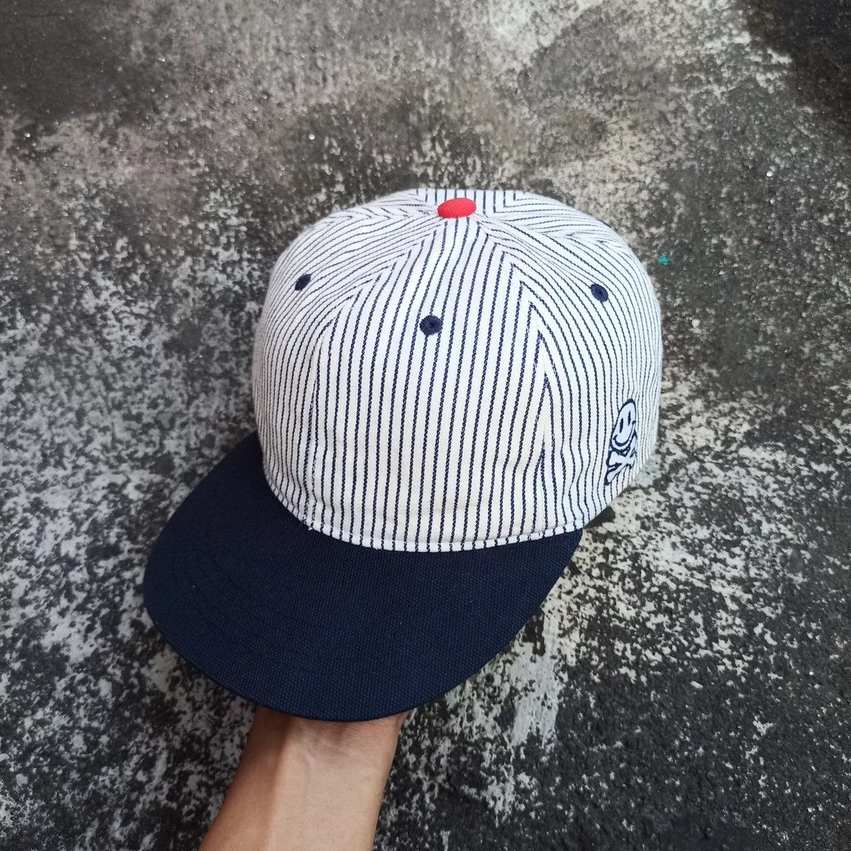 Unsound Rags Hats Unsound Rags Stripe an block head hat by tview Multi Vintage