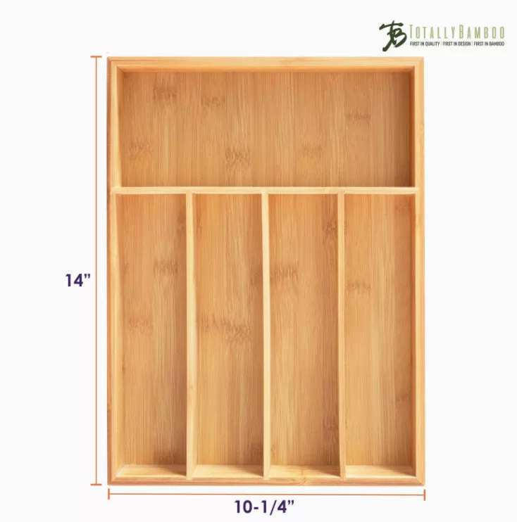 Bamboo Drawer Organizer