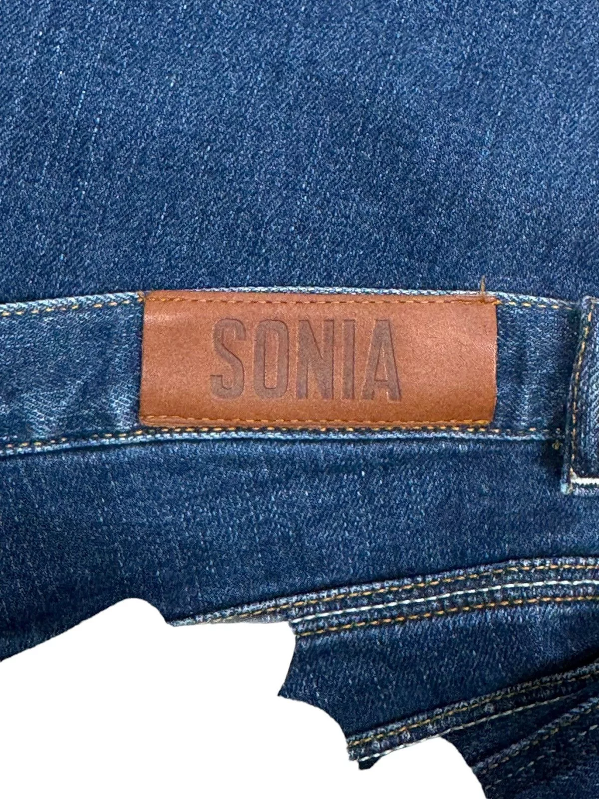 Sonia Rykiel Jeans Sonia Rykiel Bootcut Jeans Embroidered Logo size 36 Blue