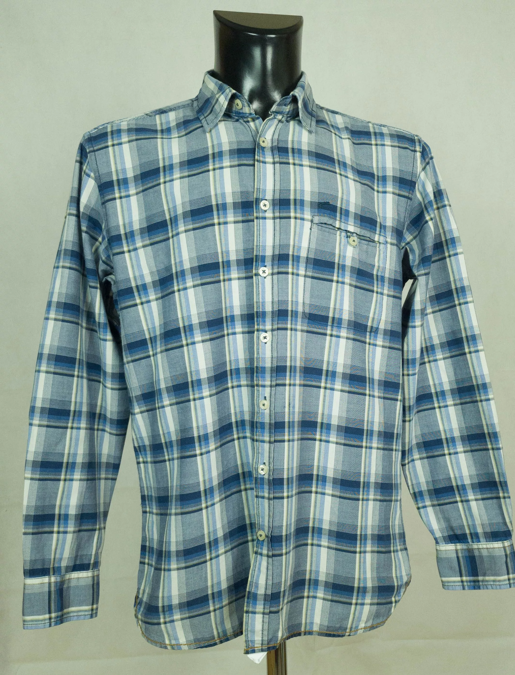 camel active Shirts Button Ups CAMEL ACTIVE SHIRT LONG SLEEVE COTTON SIZE M Multi