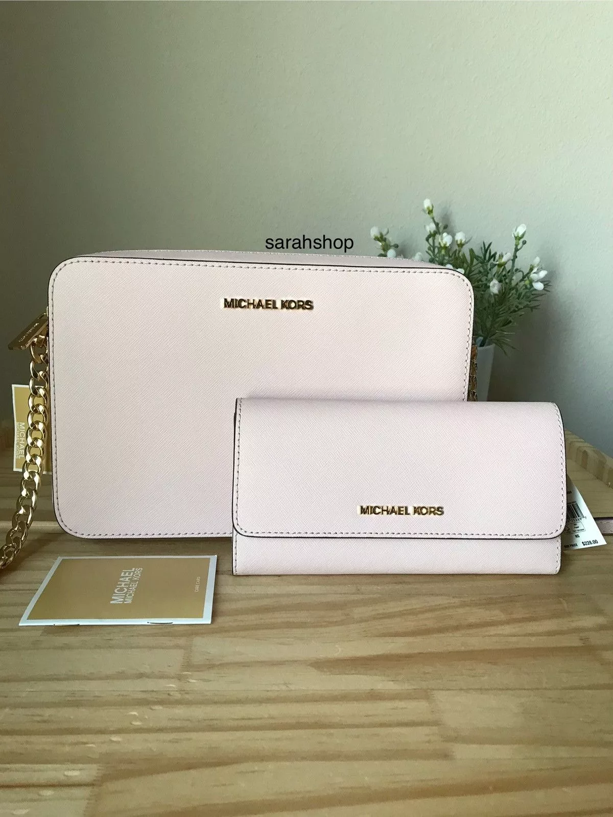 Michael Kors Crossbody Bags Michael Kors set Pink