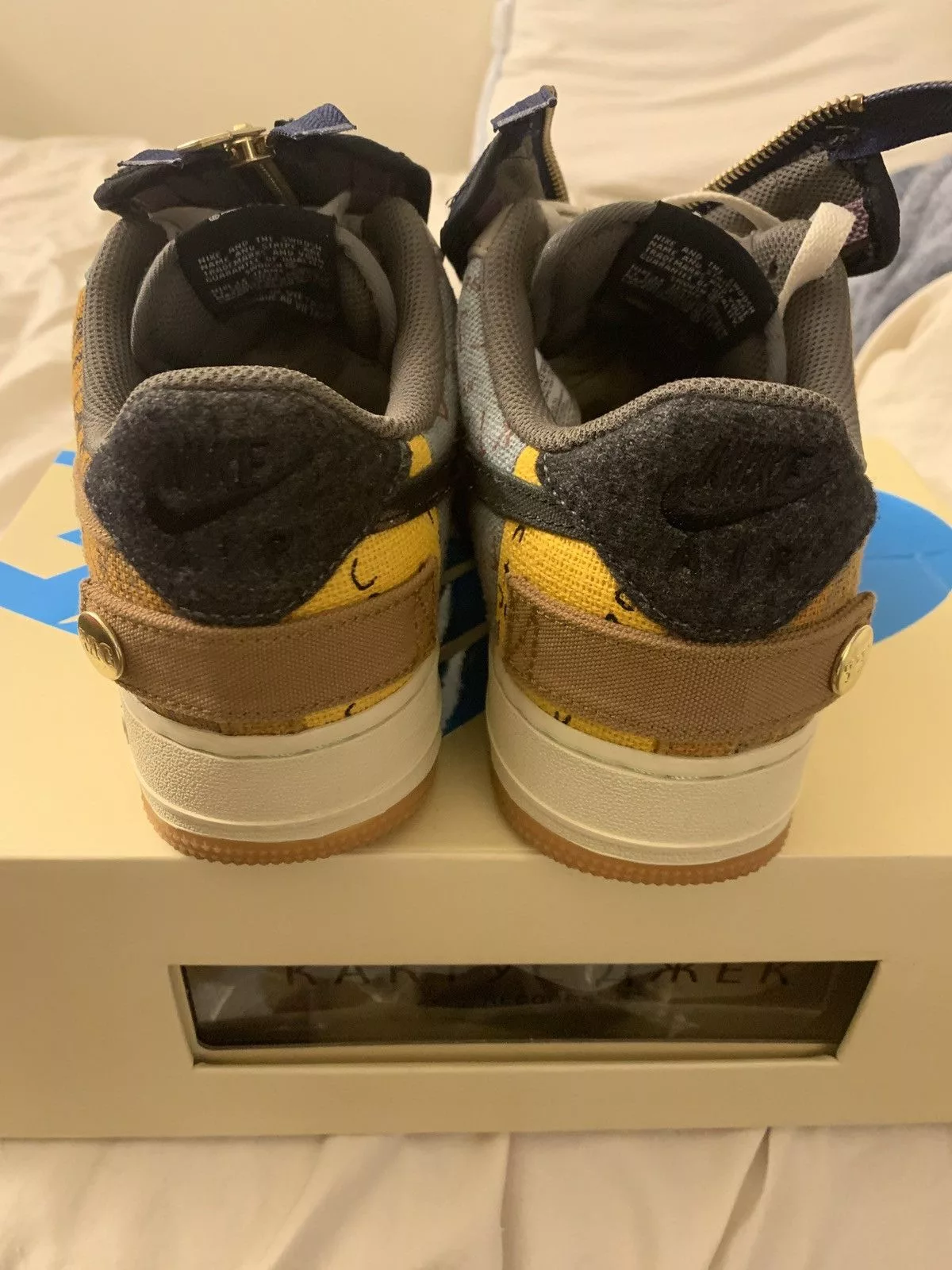 Nike Low Top Sneakers Nike × Travis Scott Air Force 1 low/cactus jack Multi