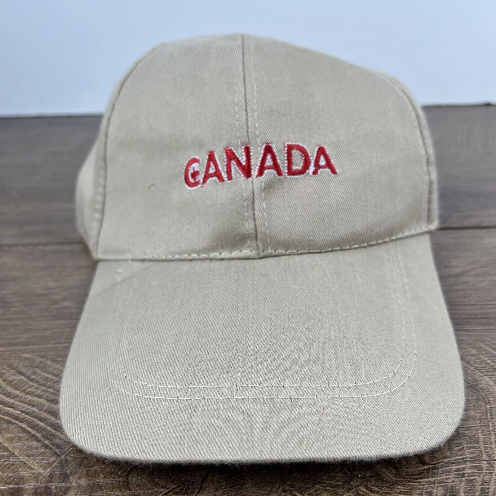 Other Hats Other Canada Hat Canada Brown Adjustable Hat Adult Size Hat Brown