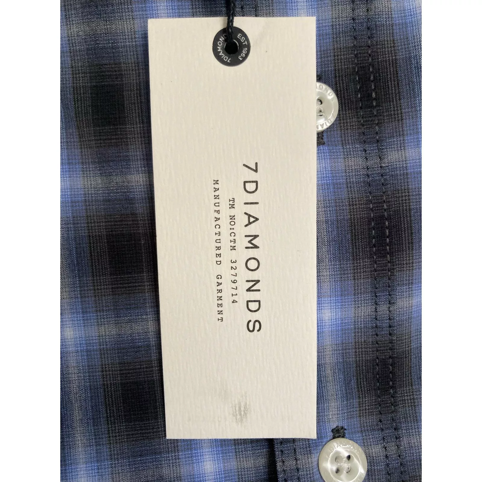 7Diamonds Shirts Button Ups 7Diamonds 7 Diamonds Higher Ground Button Down Casual Shirt Small Gray