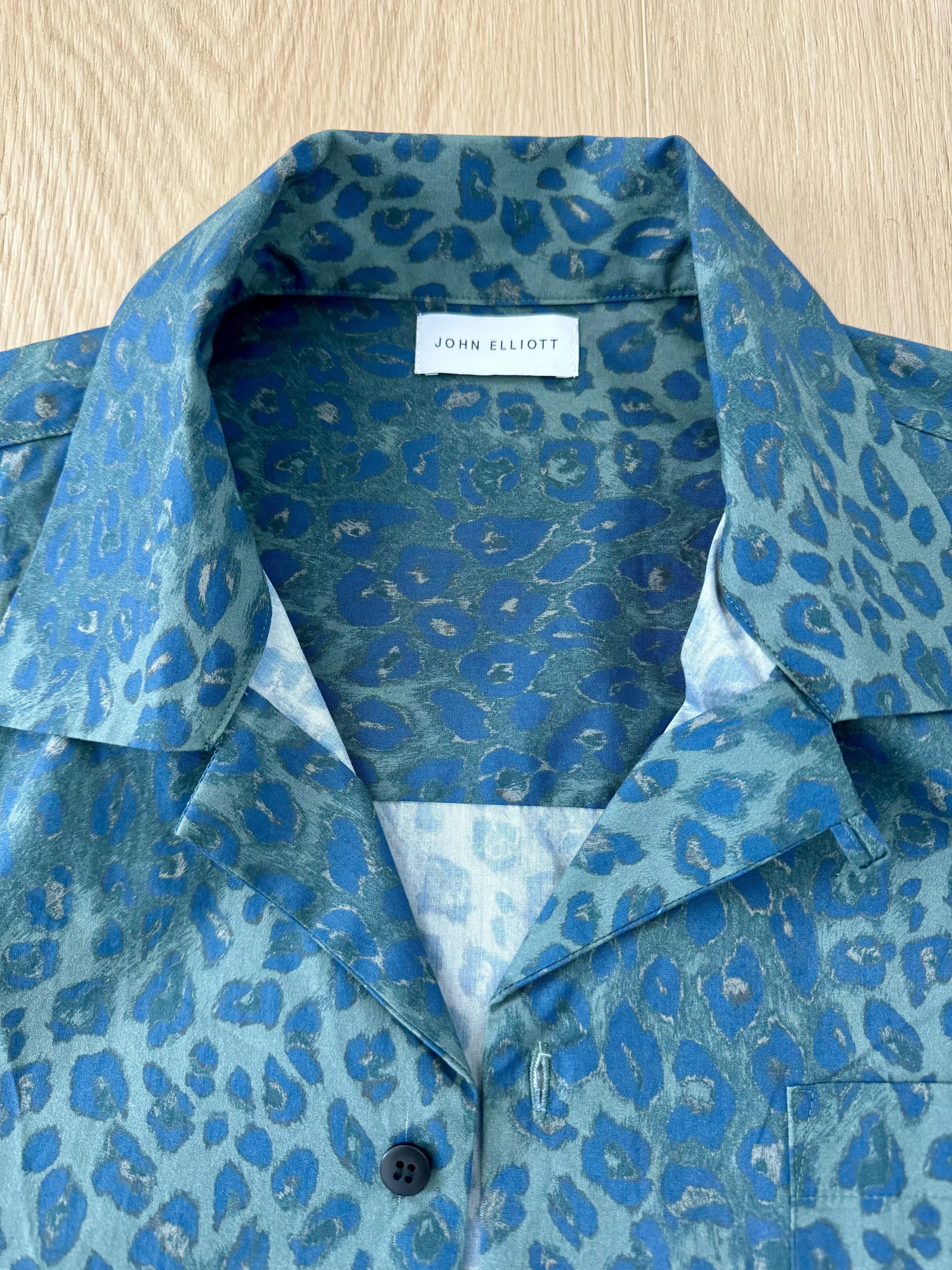 John Elliott Shirts Button Ups John Elliott - Leopard Print Multi