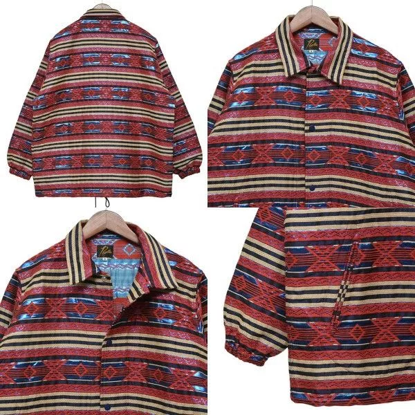 Needles Light Jackets Needles Jacket Native pattern coach Multicolor