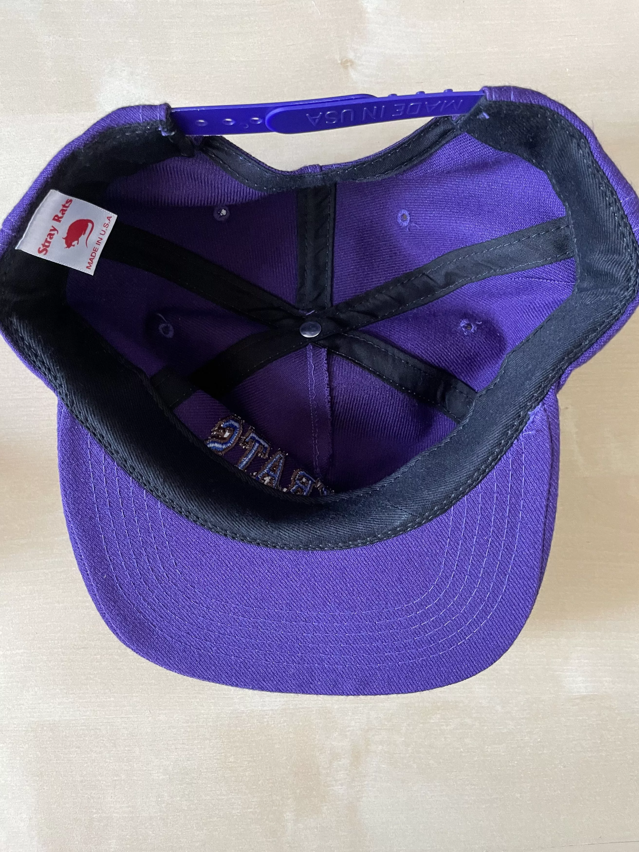 Stray Rats Hats Stray Rats Arch Hat Purple