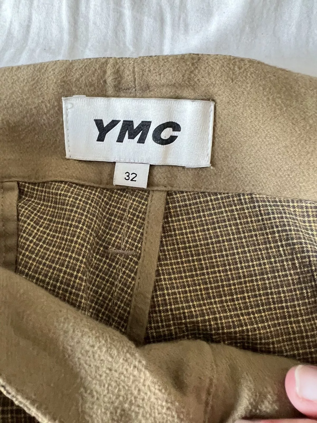 YMC Casual Pants YMC pants Beige