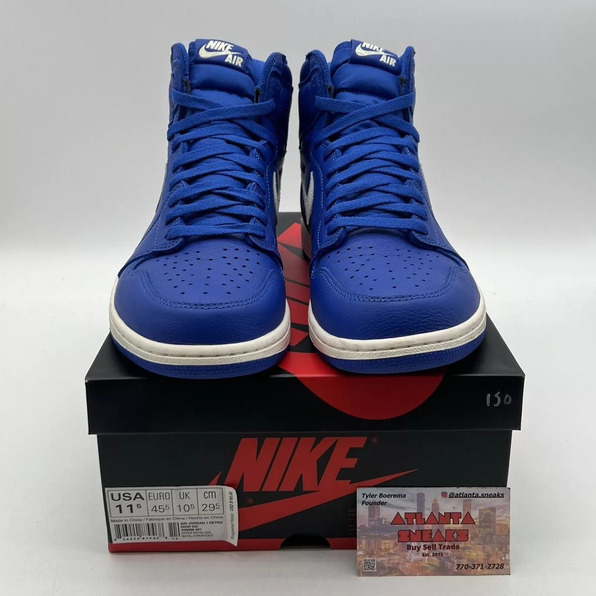 Nike Hi Top Sneakers Nike Air Jordan 1 High hyper royal Blue