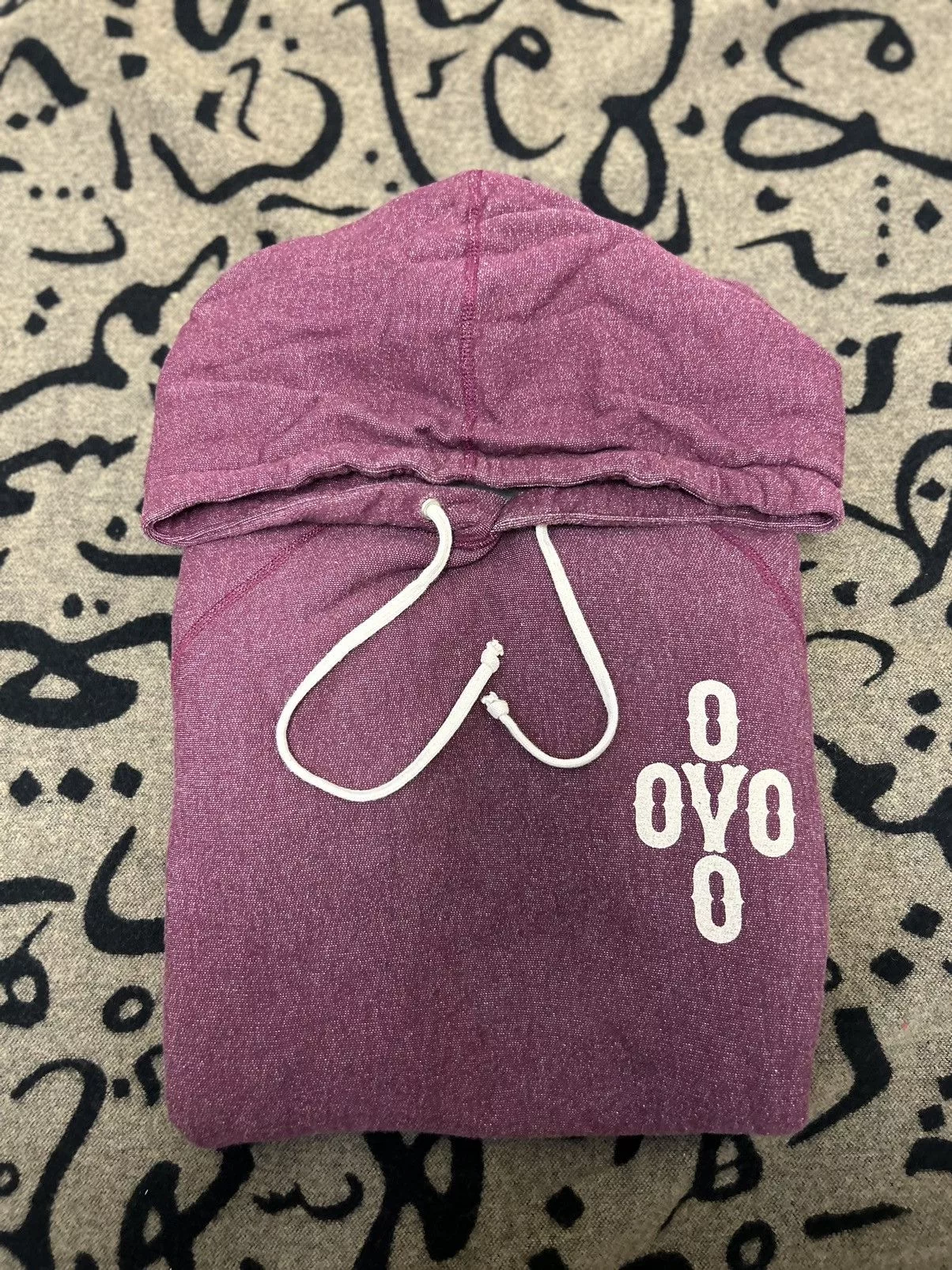 Drake Sweatshirts Hoodies Drake × October's Very Own 2013 OVO First Collection Pom Pom Hoodie Red