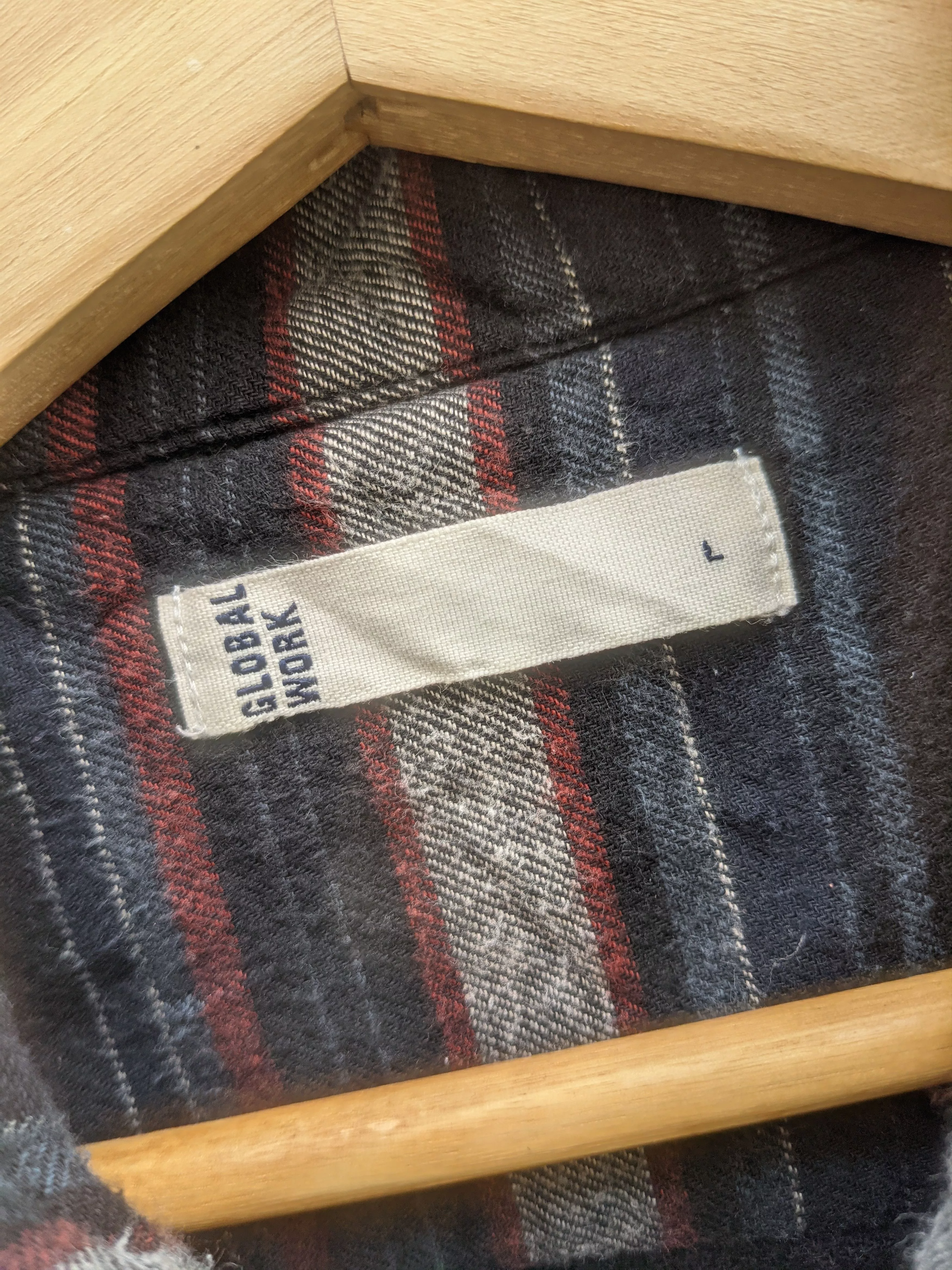Flannel Shirts Button Ups Flannel × Global Work × Japanese Brand ⚡️Steals⚡️ Global Work Navajo Flannel Jacket Multi