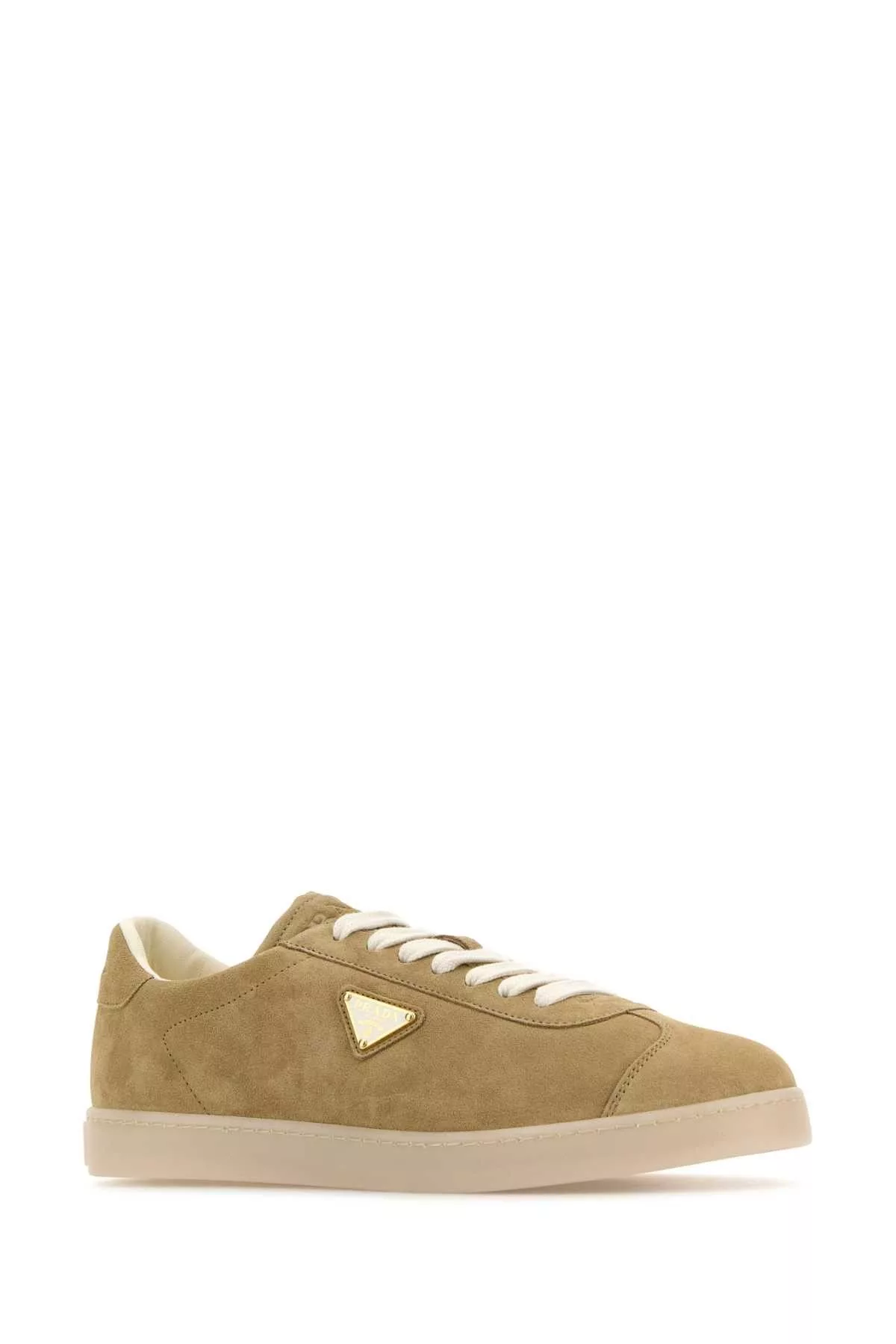 Prada Low Top Sneakers Prada Beige Suede Sneakers Multi