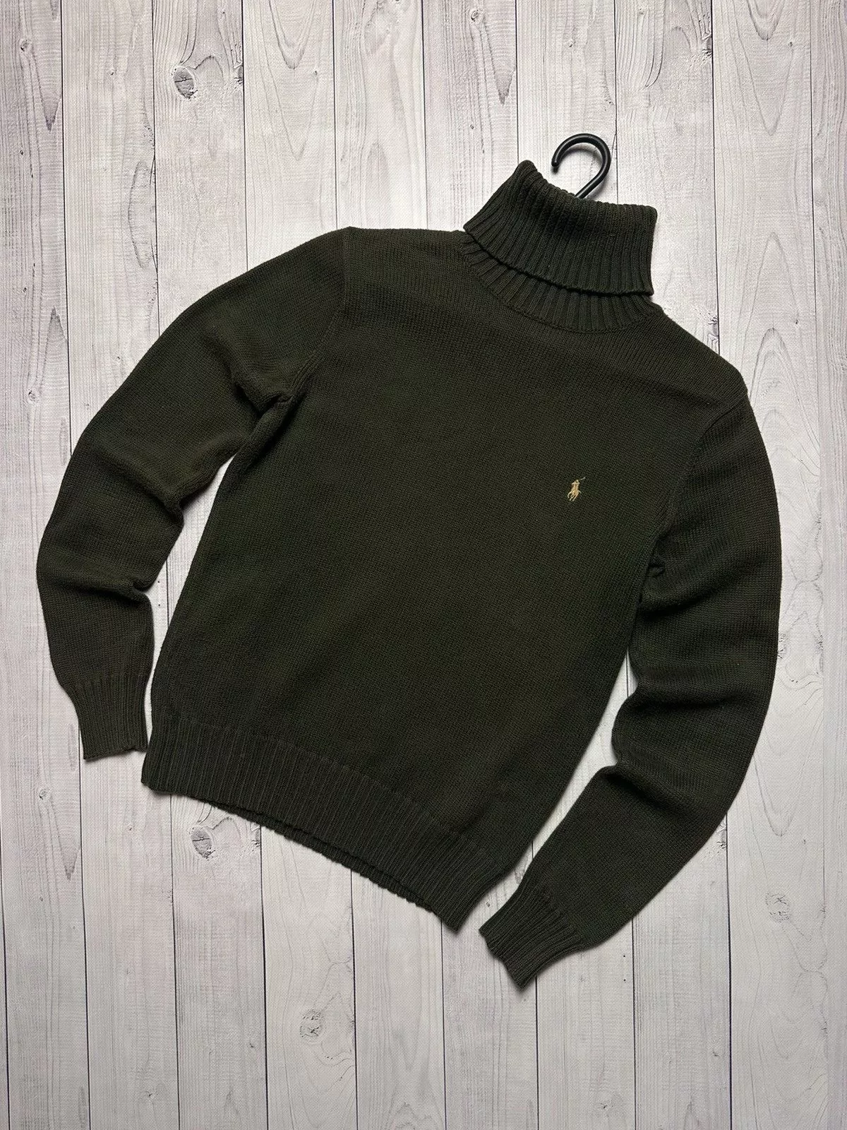 Polo Ralph Lauren Sweaters Polo Ralph Lauren × Ralph Lauren × Vintage Vintage Polo Ralph Lauren sweater turtleneck women’s M green