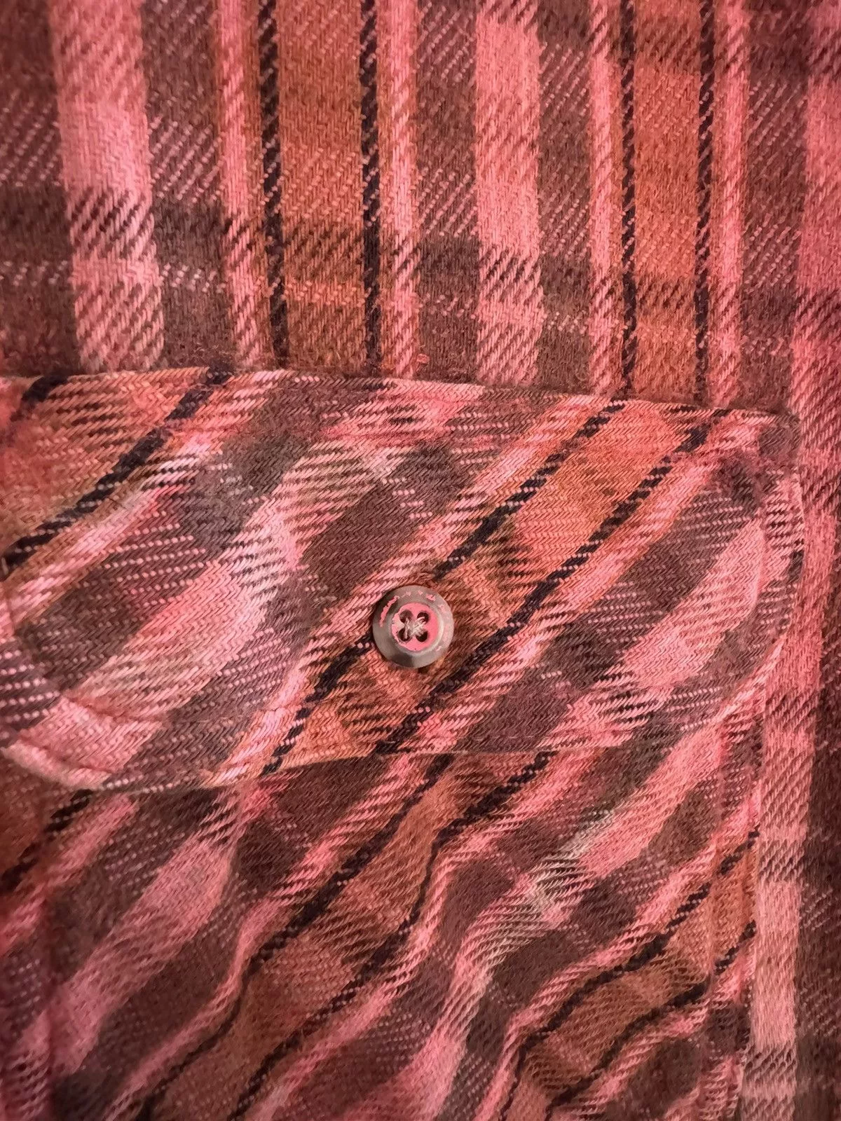 NOTSONORMAL Shirts Button Ups NOTSONORMAL FLANNEL Orange