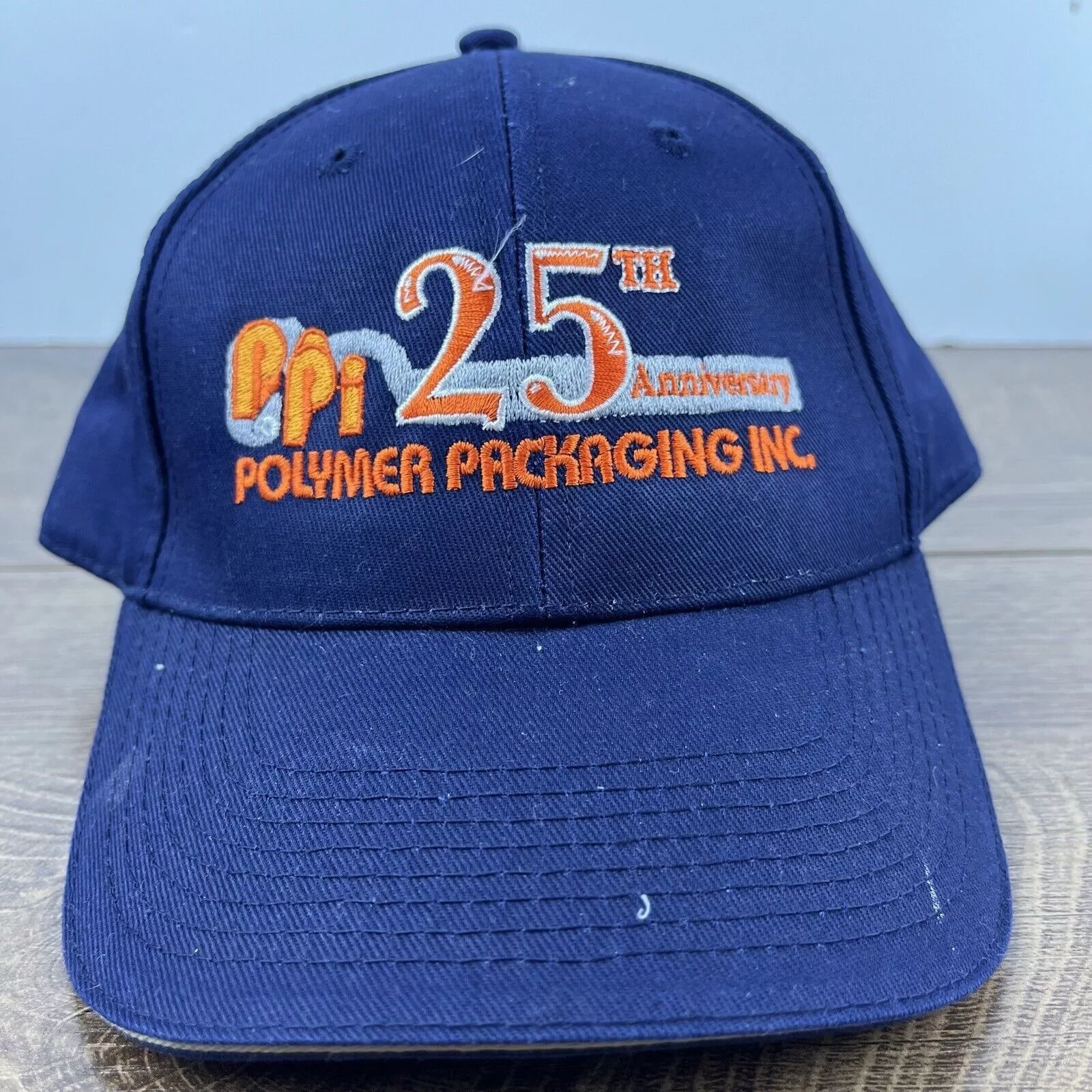 Other Hats Other Polymer Packaging Hat Blue Adjustable Hat Blue 25th Annivers