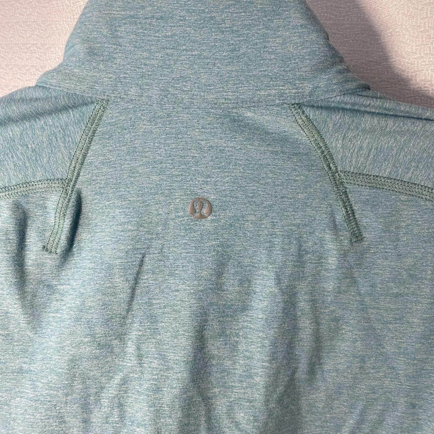 Lululemon Jackets Lululemon aqua blue 1/4 Zip Jacket men sz S