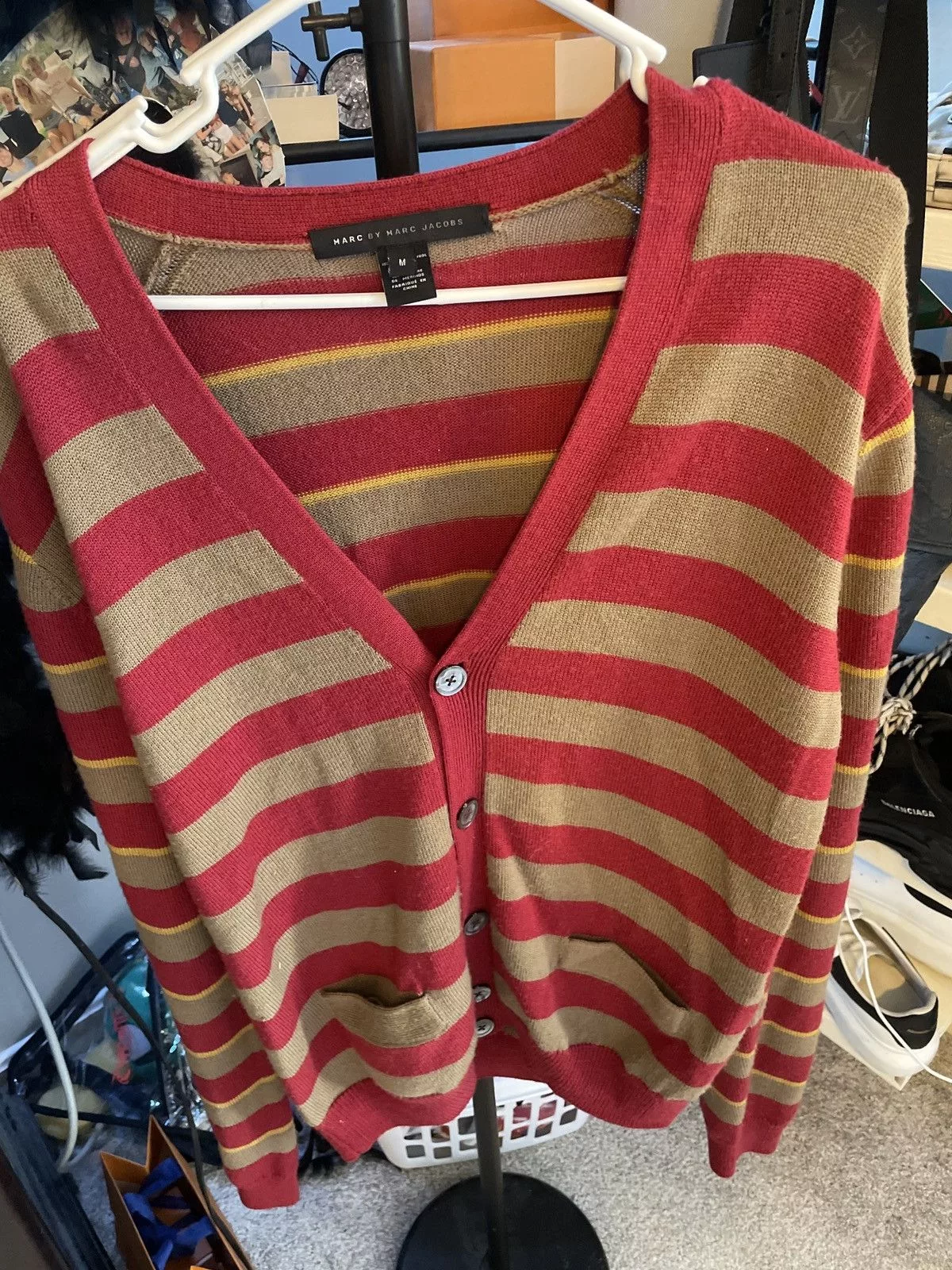 Marc Jacobs Sweaters Knitwear Marc Jacobs Cardigan Red
