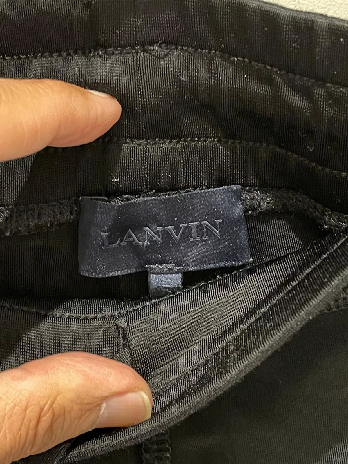 Lanvin Cropped Pants Lanvin Black Cropped Pants