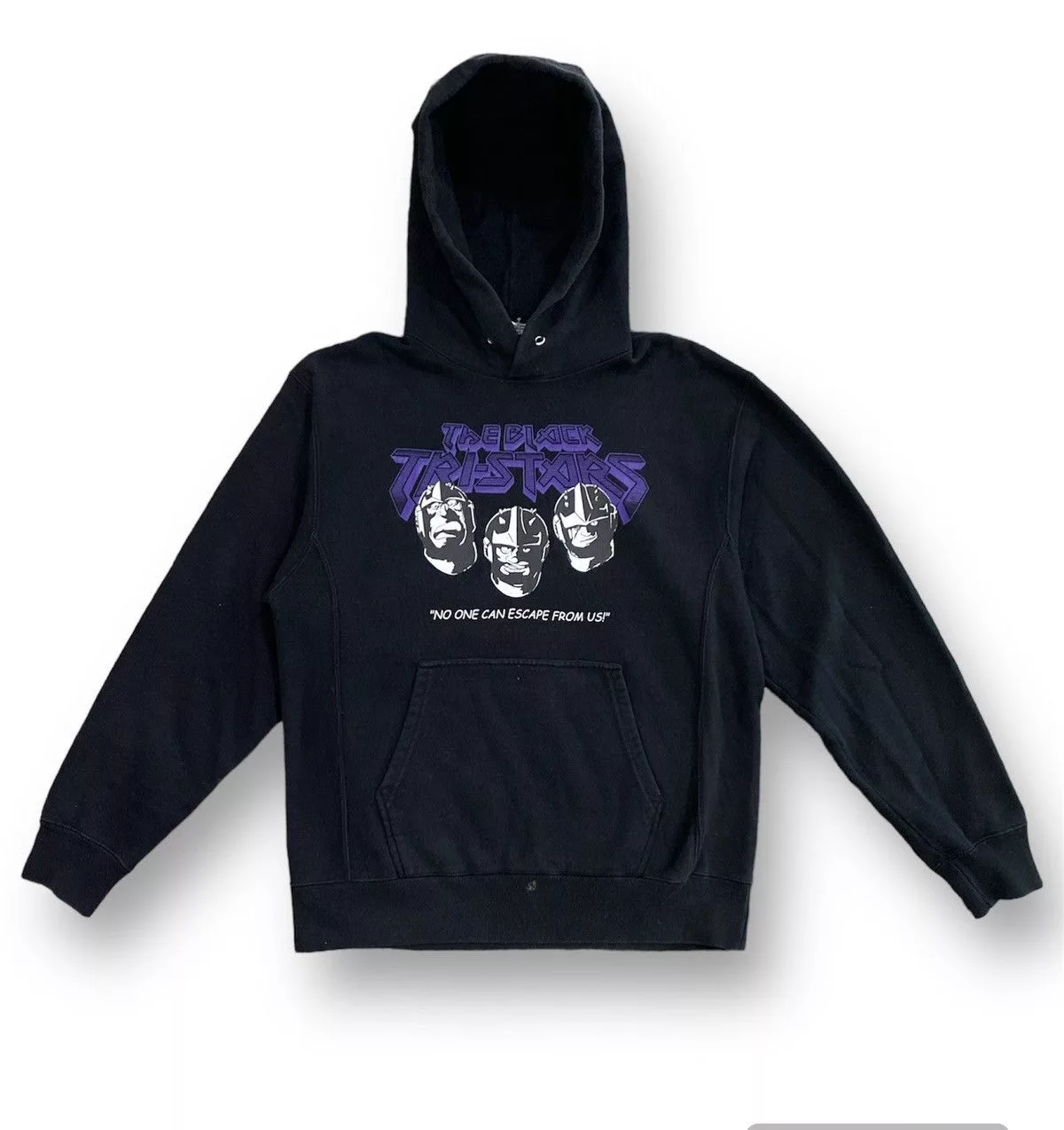 Anime Sweatshirts Hoodies Anime × Japanese Brand × Vintage Vintage Gundam Cospa The Black Tri-Stars Hoodie Pullover