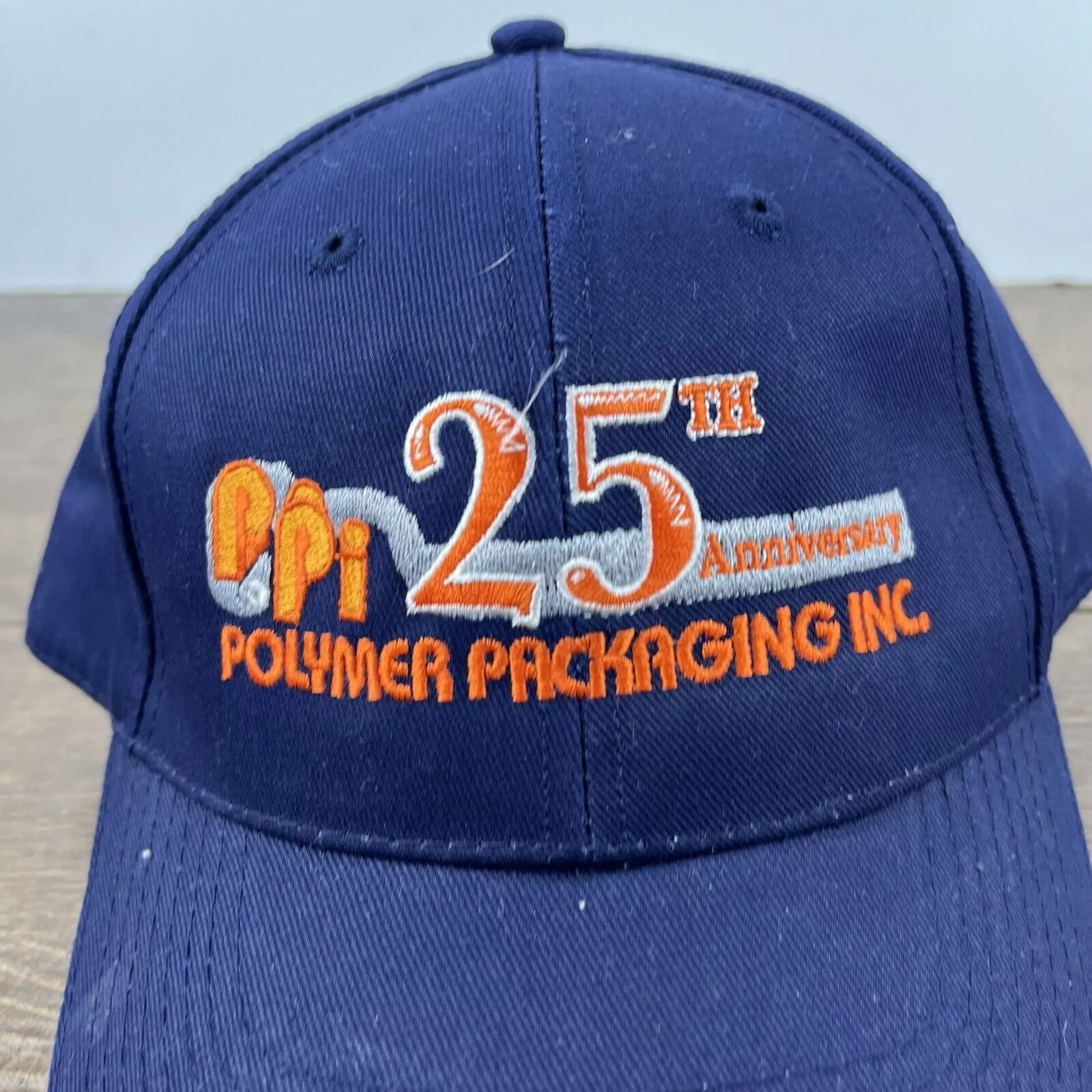 Other Hats Other Polymer Packaging Hat Blue Adjustable Hat Blue 25th Annivers