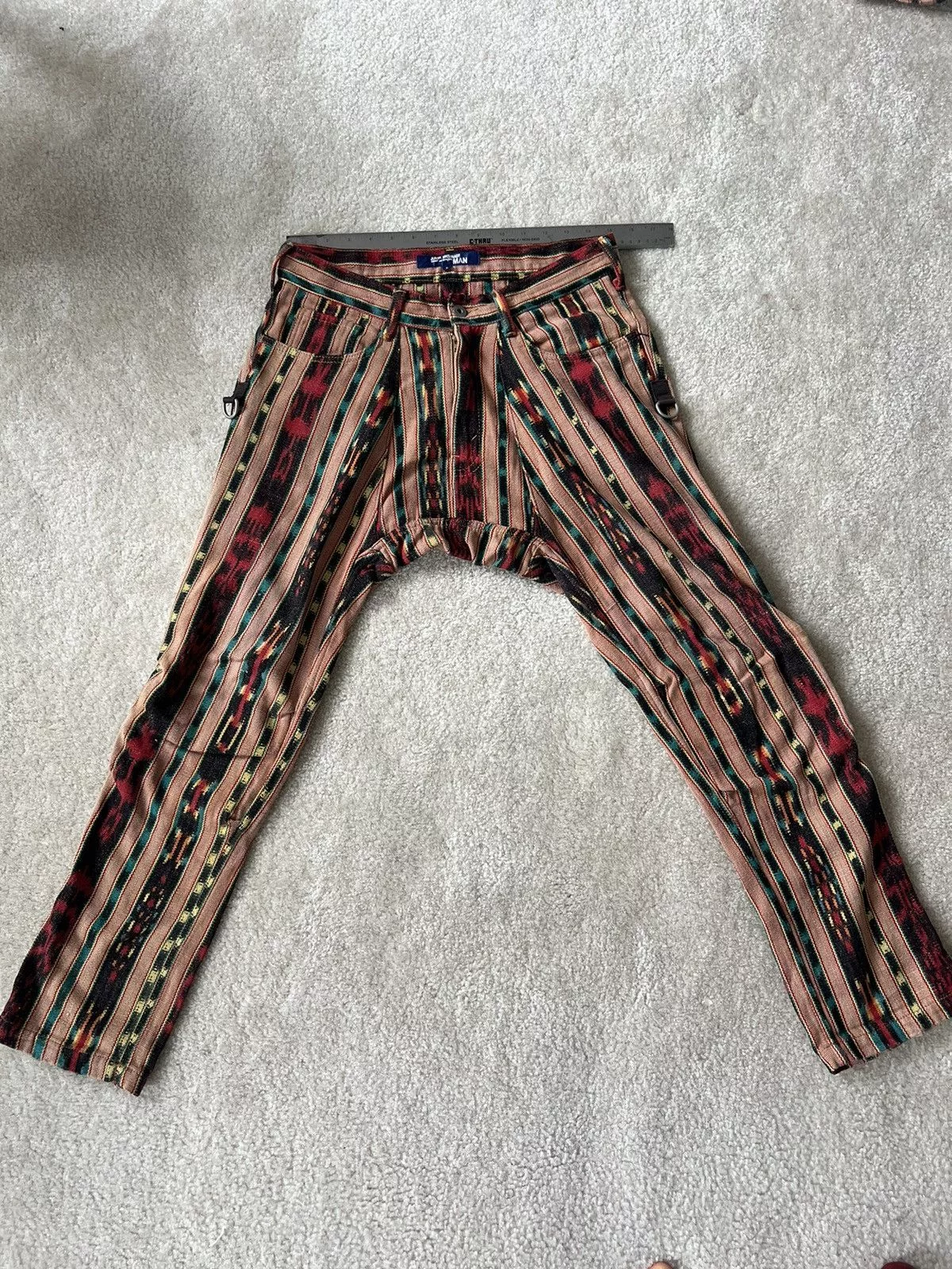 Comme des Garcons Casual Pants Comme des Garcons × Junya Watanabe SS 2005 Junya Watanabe Tribal Mountaineering Pants Beige
