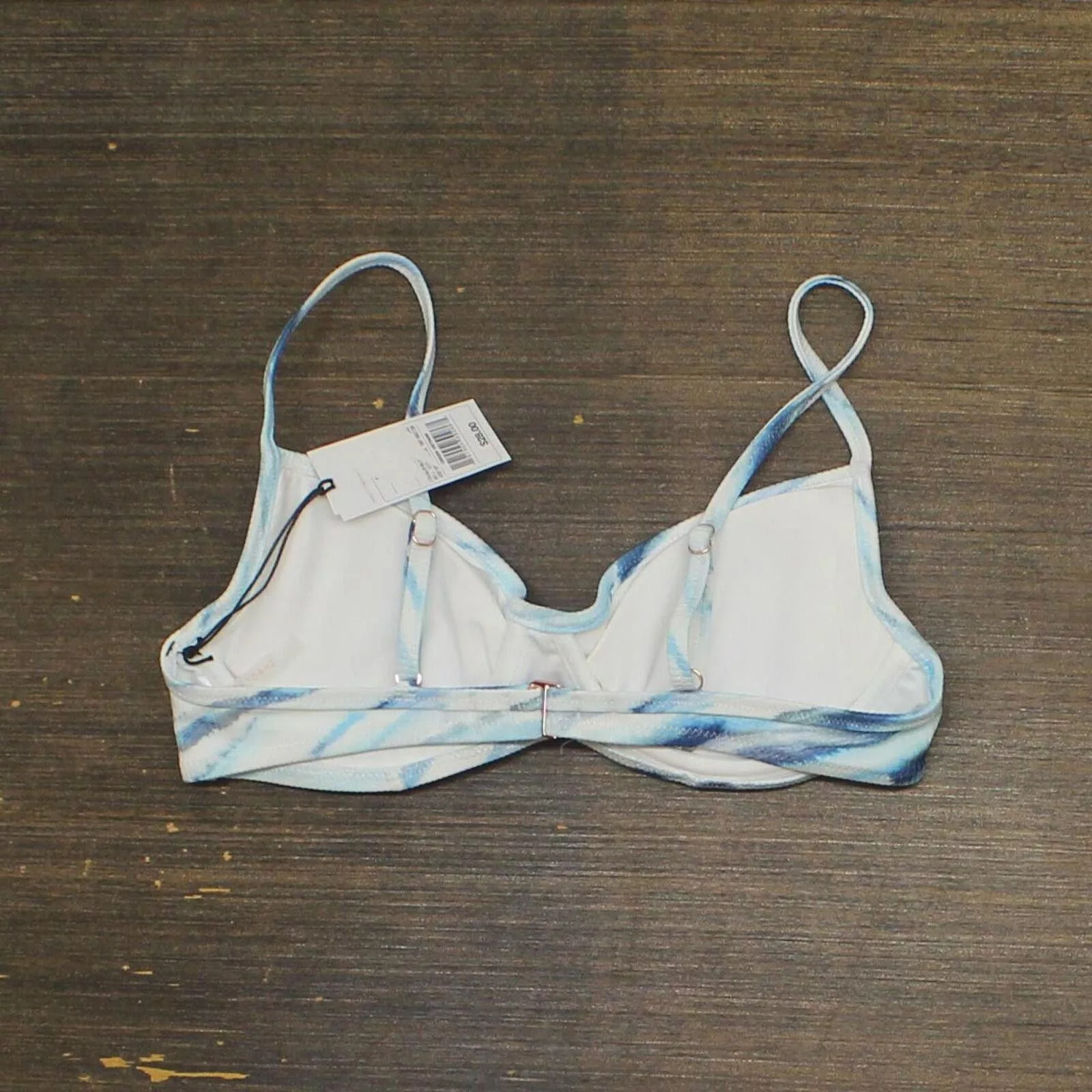 Designer Miscellaneous Designer NWT Shade & Shore Bikini Top 83999022 34B Blue Tie Dye