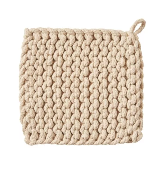 Natural Crochet Trivet