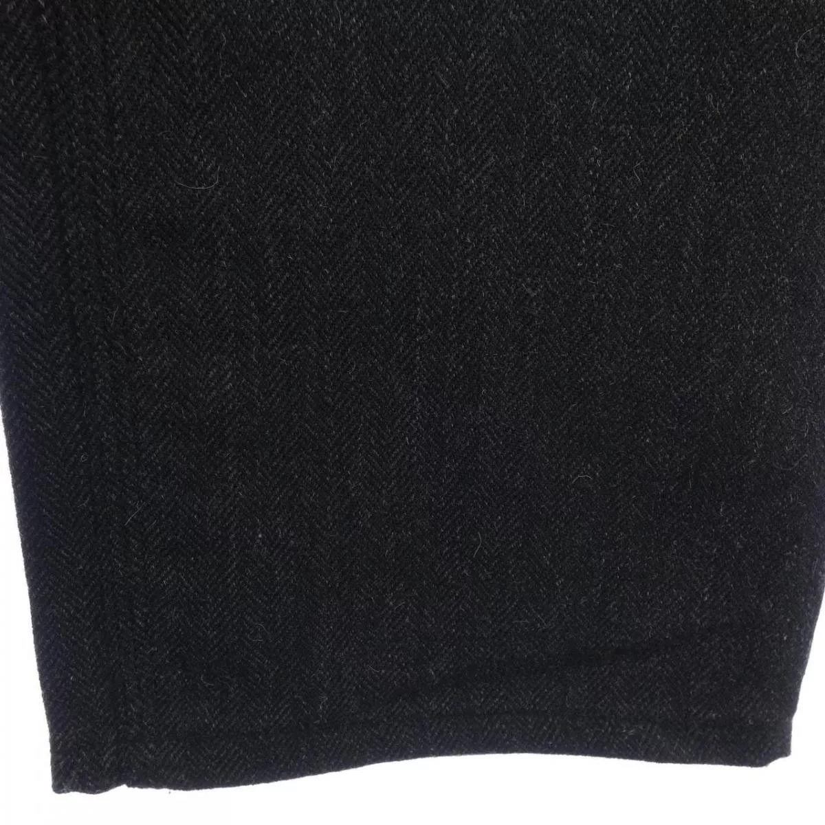 Junya Watanabe Cropped Pants Herringbone Wool Black
