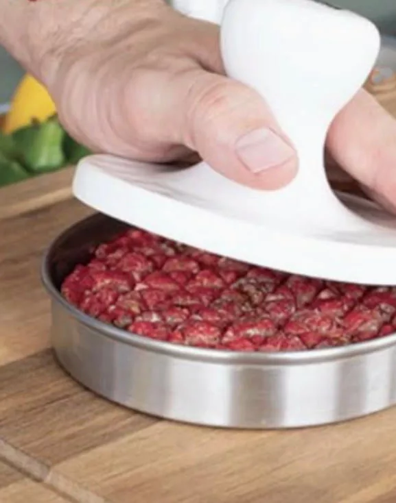 Porcelain Burger Press