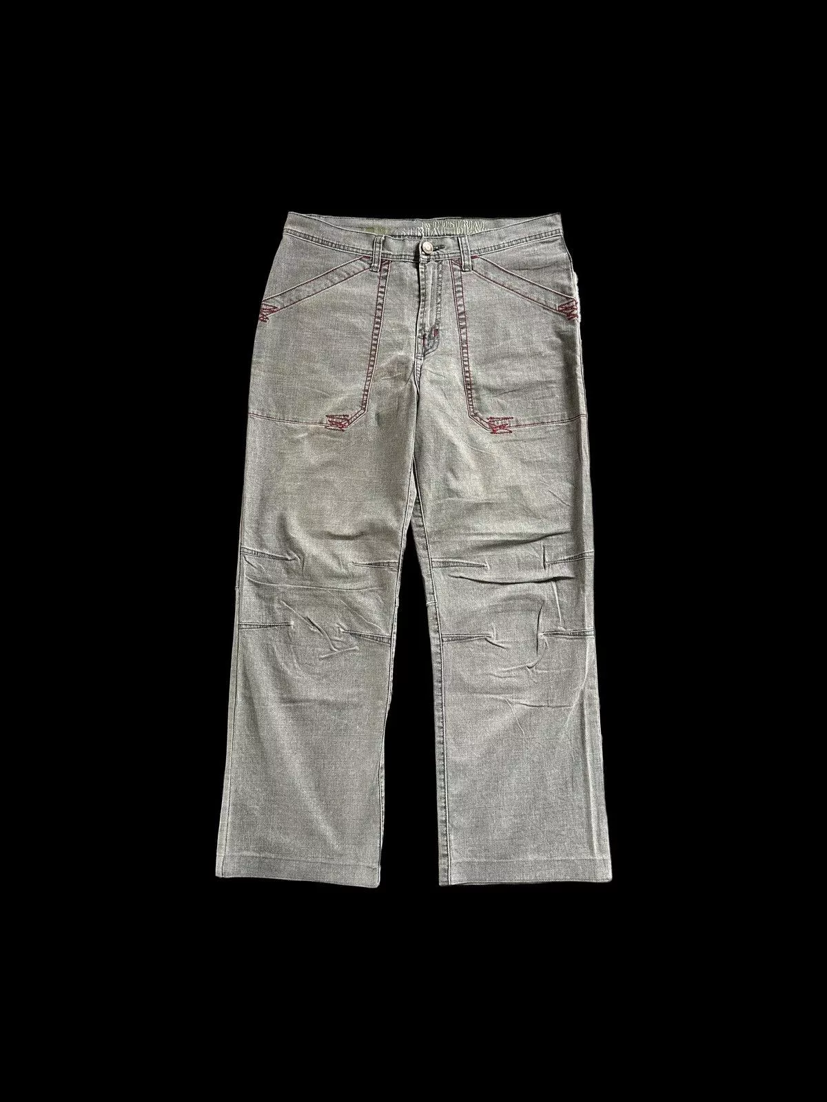 Oakley Casual Pants Oakley × Vintage 2000s Oakley Fatigue hybrid pant Gray
