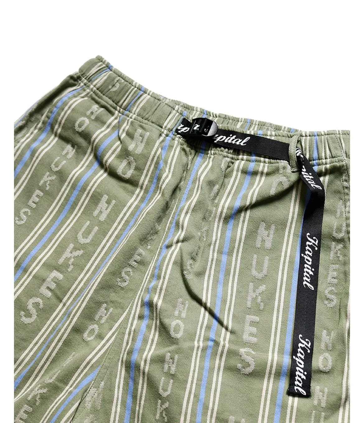 Kapital Shorts Kapital HOPE Stripe Easy Shorts size 2 Brown