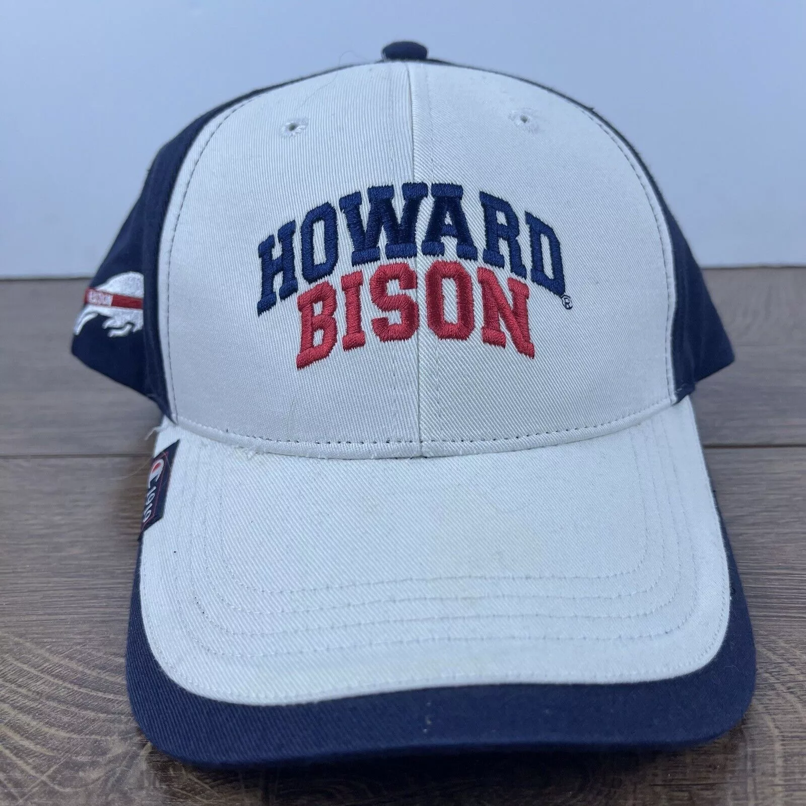 Champion Hats Champion Howard Bison Hat Bison Howard Hat White Adjustable Hat White