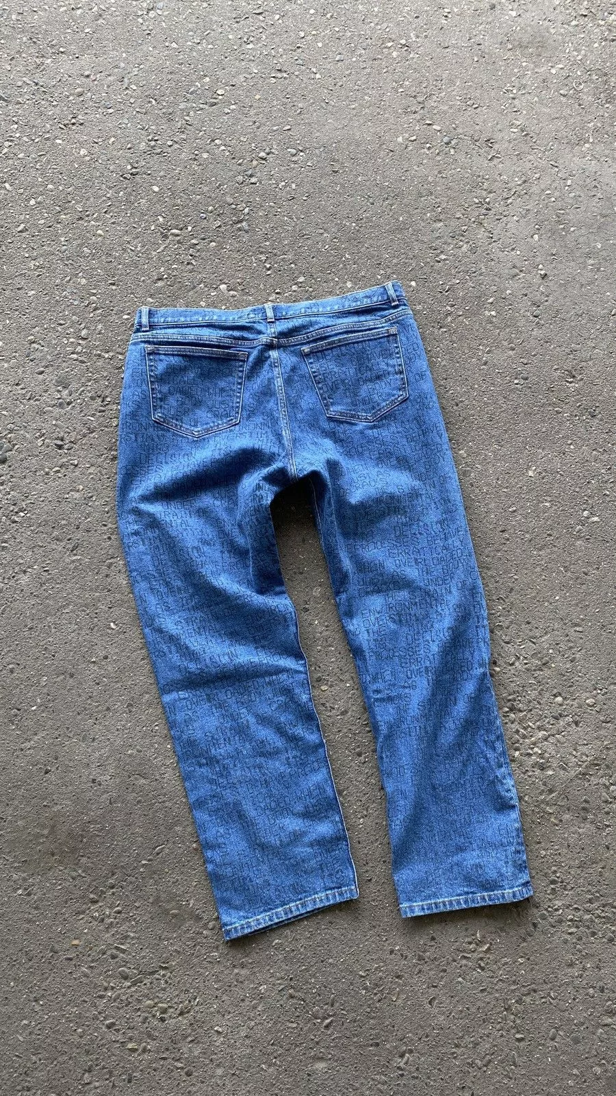 A.P.C. Denim A.P.C. × Brain Dead APC X Braindead Denim Blue