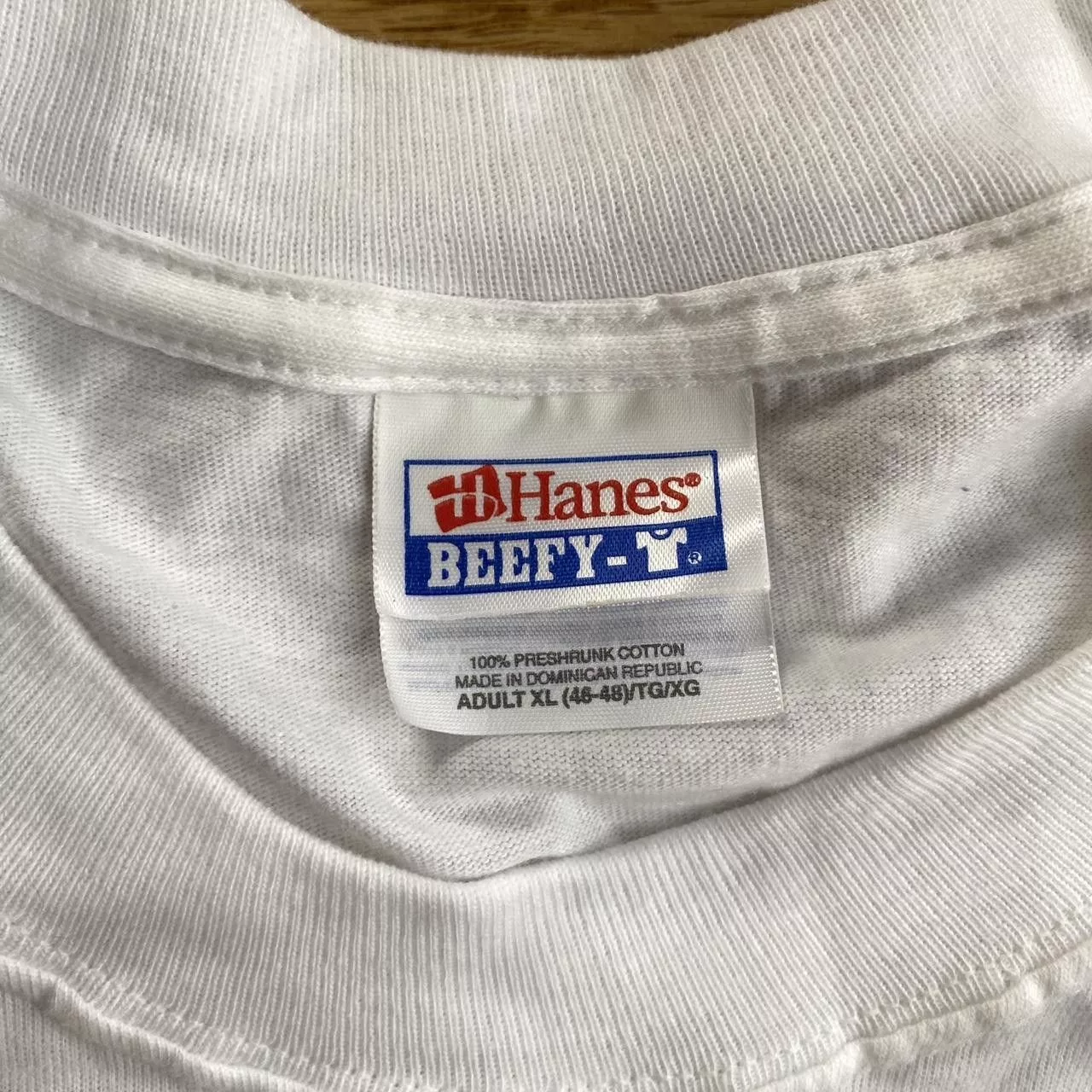 Hanes Short Sleeve T Shirts Hanes Hanss Action Java tee White