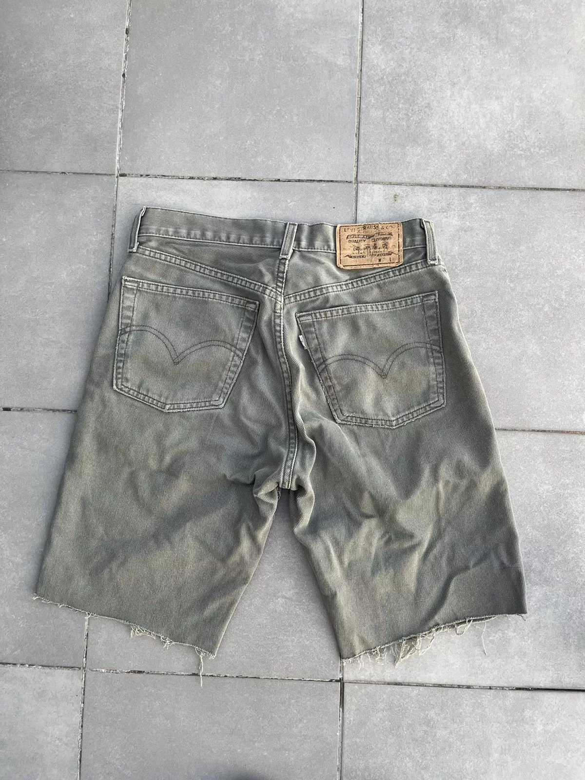Levi's Shorts Levi's × Levi's Vintage Clothing × Vintage Vintage levi’s levis shorts khaki rare white tab Brown