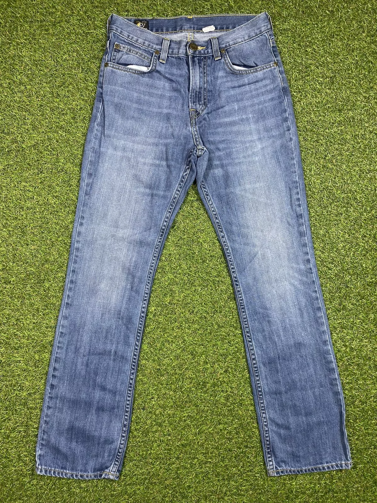 Lee × Vintage Vintage 90s Lee jeans denim streetwear faded style Blue