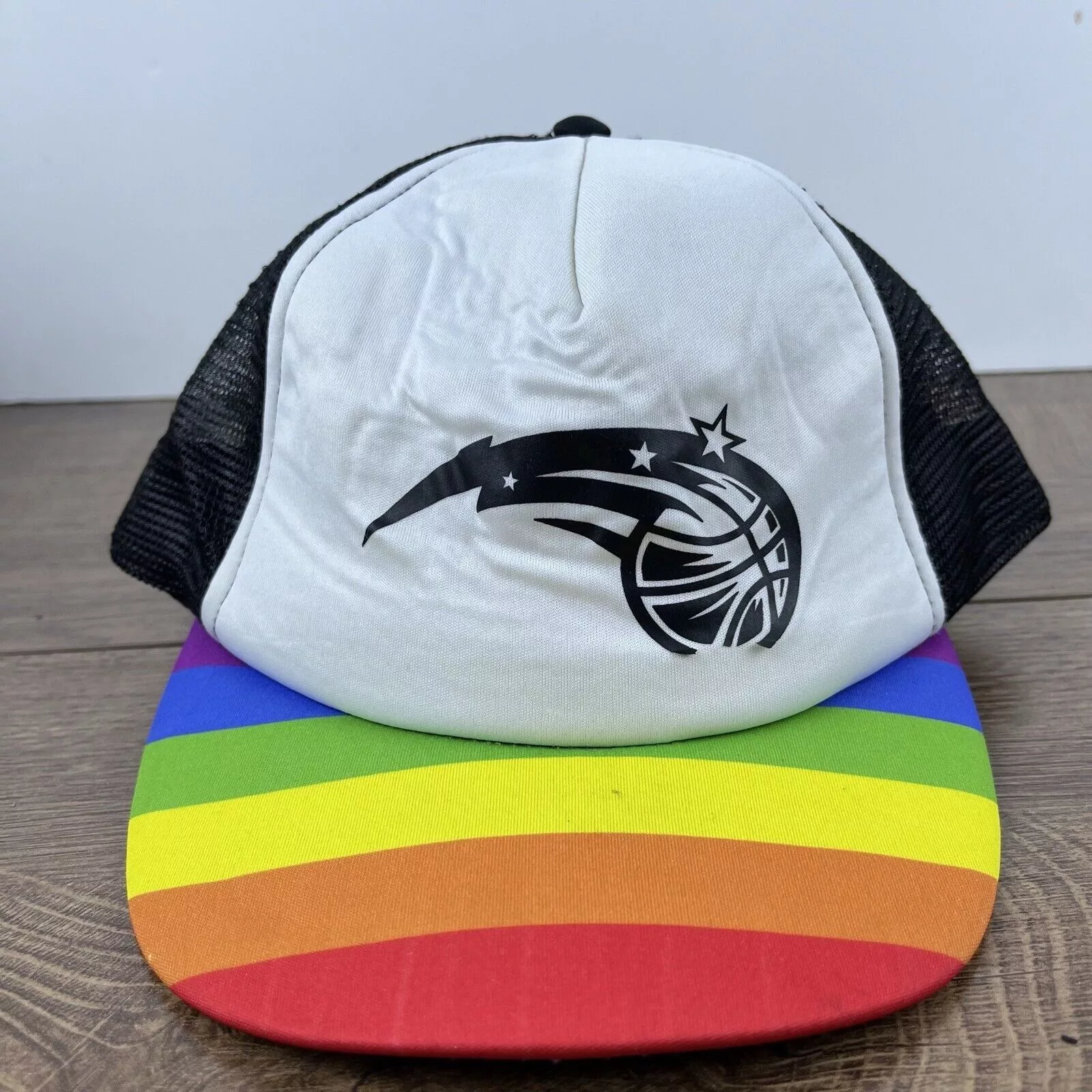 Other Hats Other Orlando Magic Snapback Hat Pride White Hat Adjustable White
