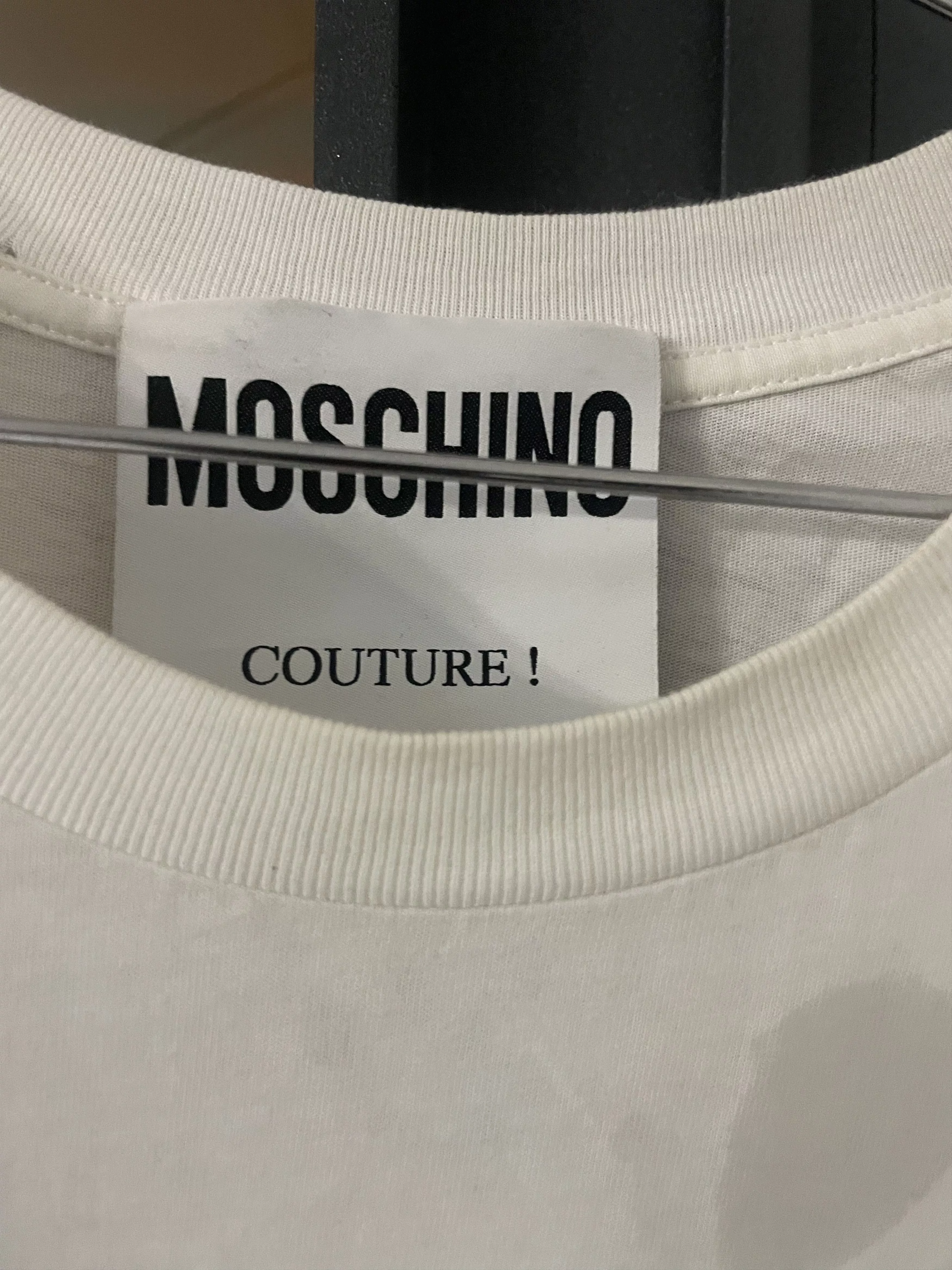 Moschino Short Sleeve T Shirts Moschino Tshirt White